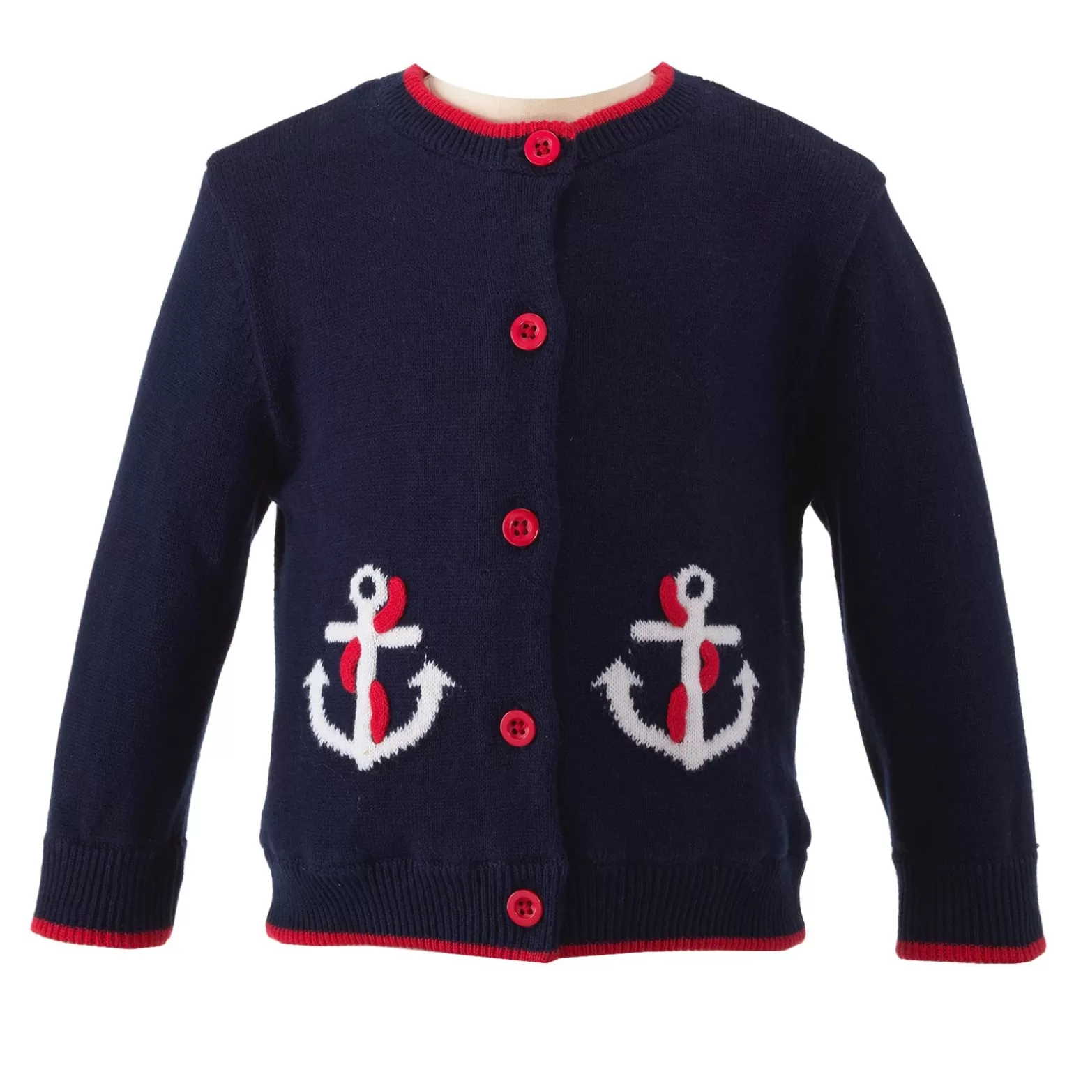 Rachel Riley Anchor Cardigan | Baby Boy Newborn