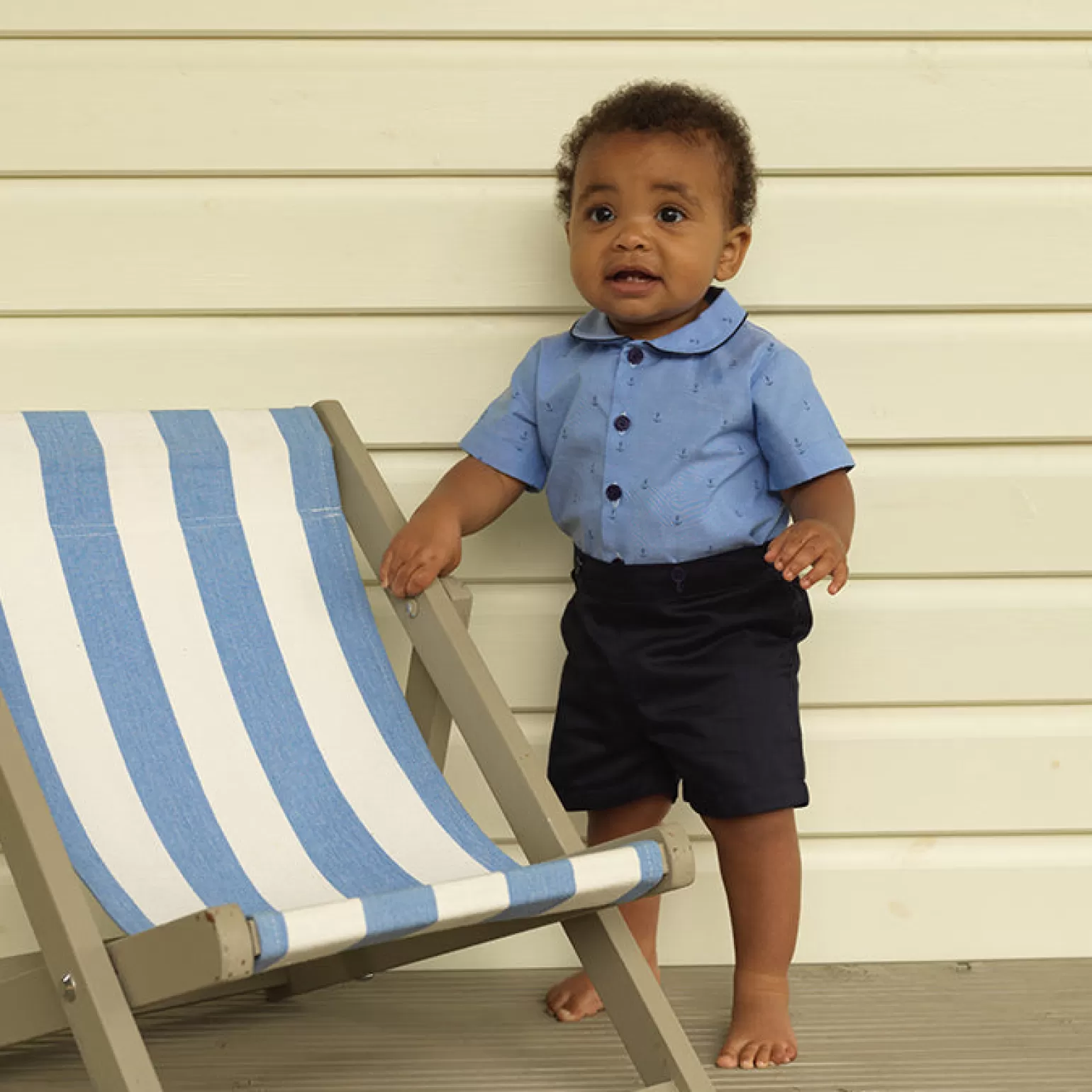 Rachel Riley Anchor Shirt & Short Set | Baby Boy Sets & Outfits