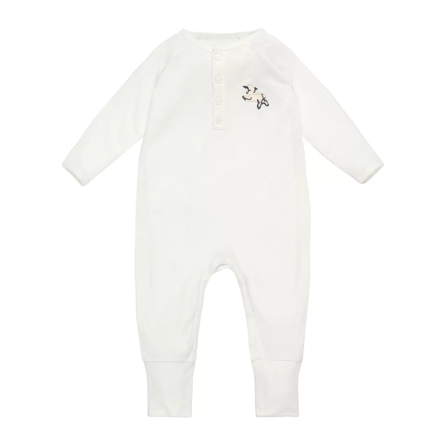 Rachel Riley Baby Onesie Ivory | Baby Boy Babygros & Babysuits