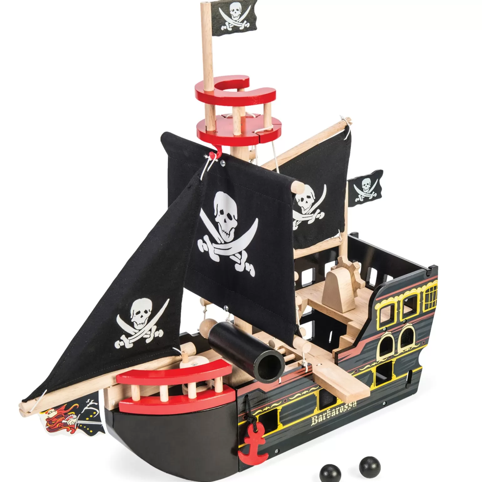 Rachel Riley Barbarossa Pirate Ship | Doll Houses & Pretend Play