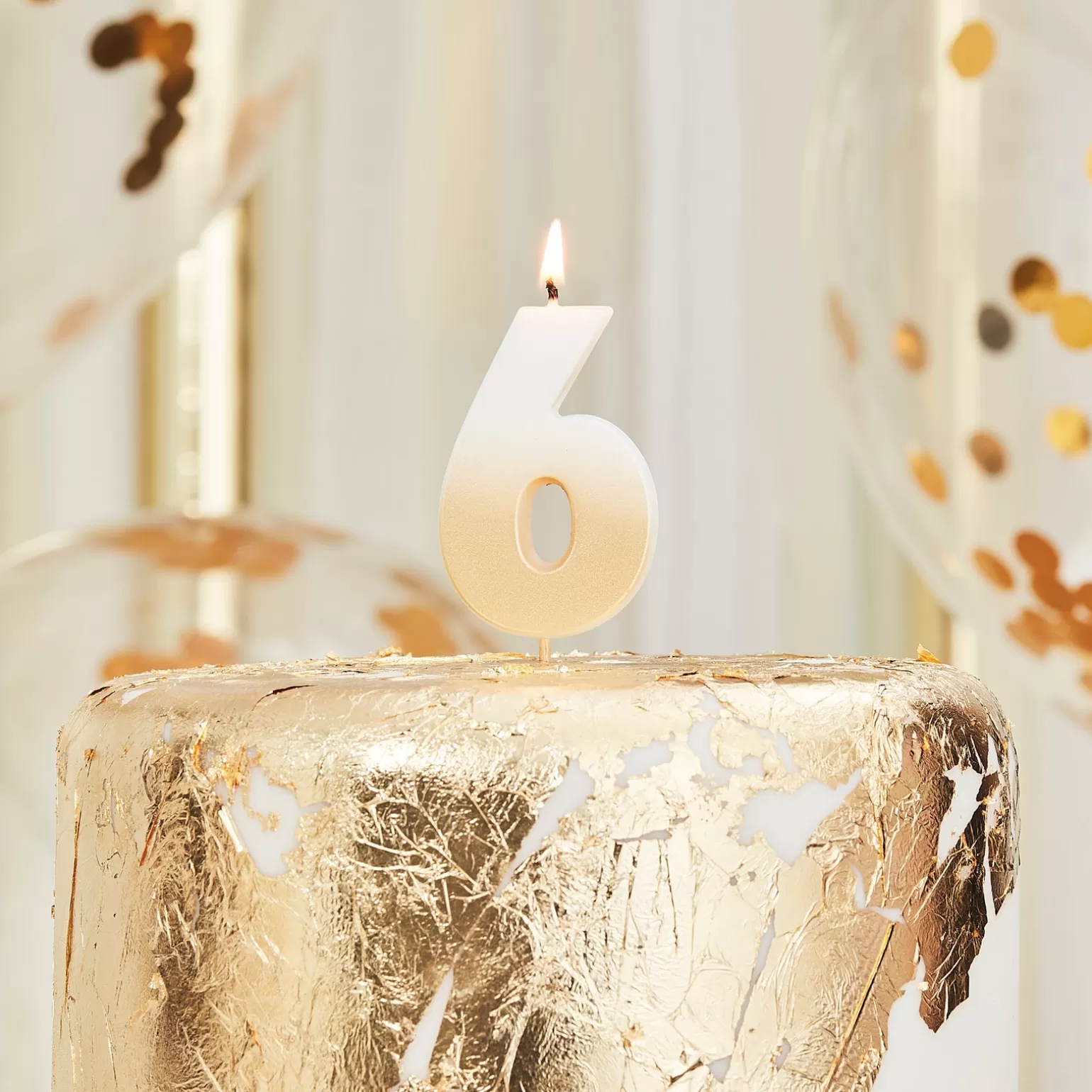 Rachel Riley Birthday Candle Number 6 | Party Supplies