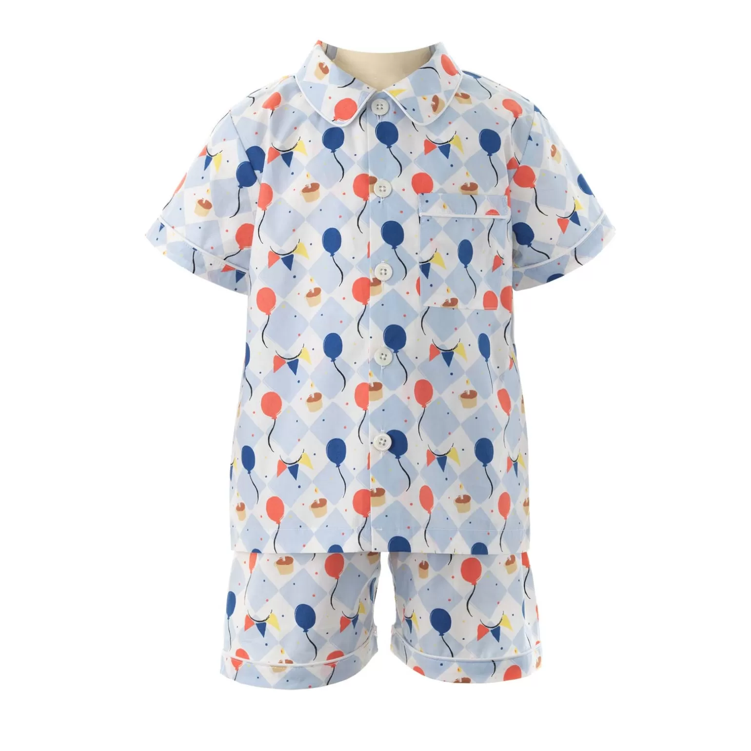 Rachel Riley Birthday Short Pyjamas | Boy Pyjamas