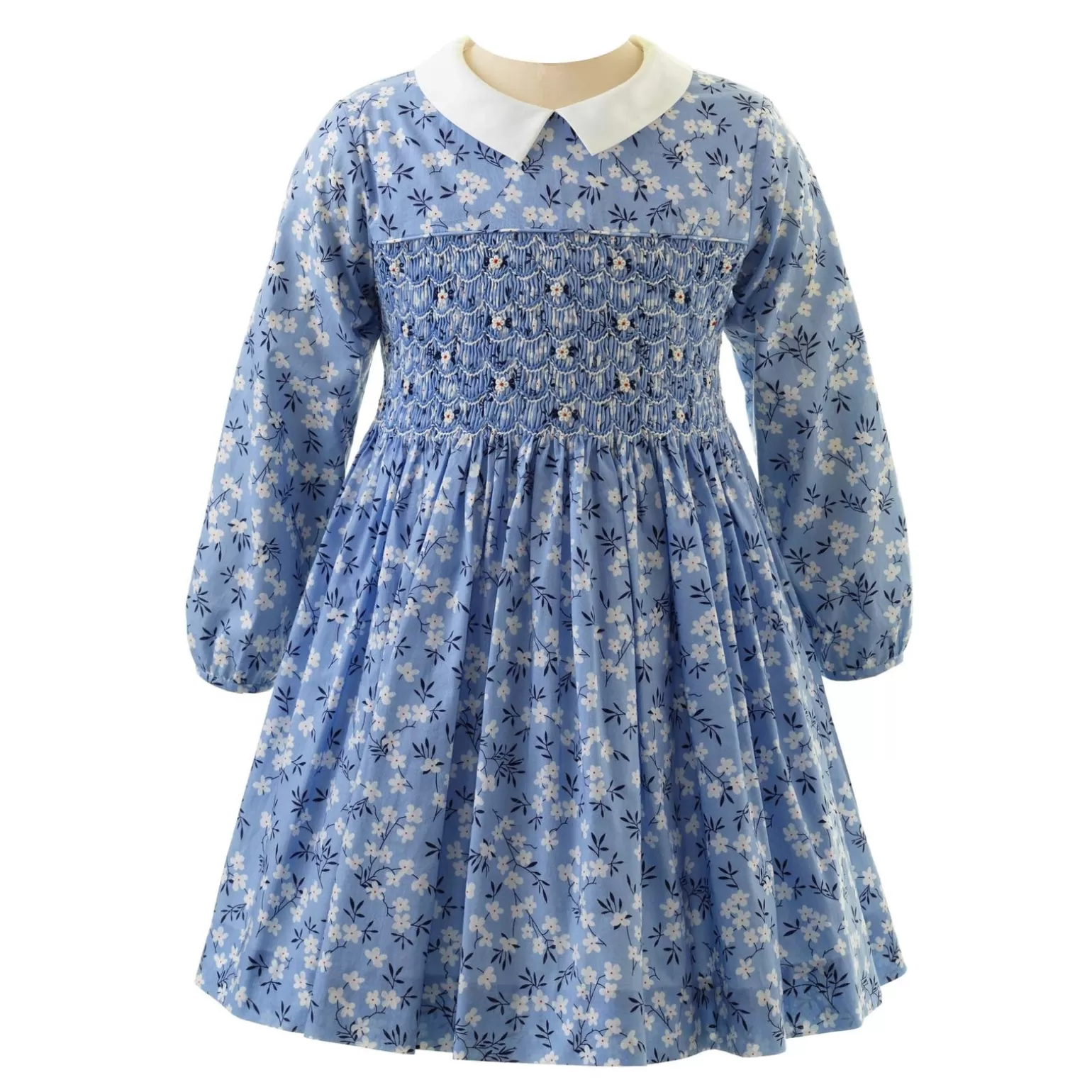 Rachel Riley Blossom Smocked Dress | Girl Dresses