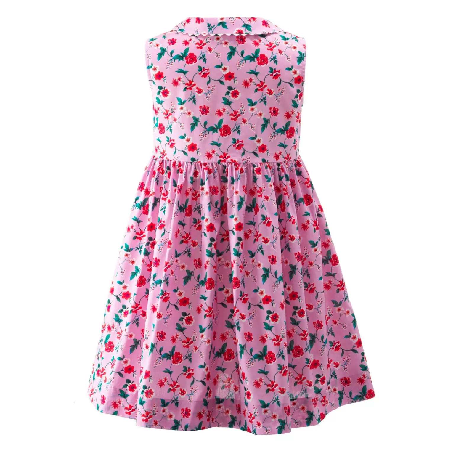 Rachel Riley Botanical Button-Front Dress | Girl Dresses