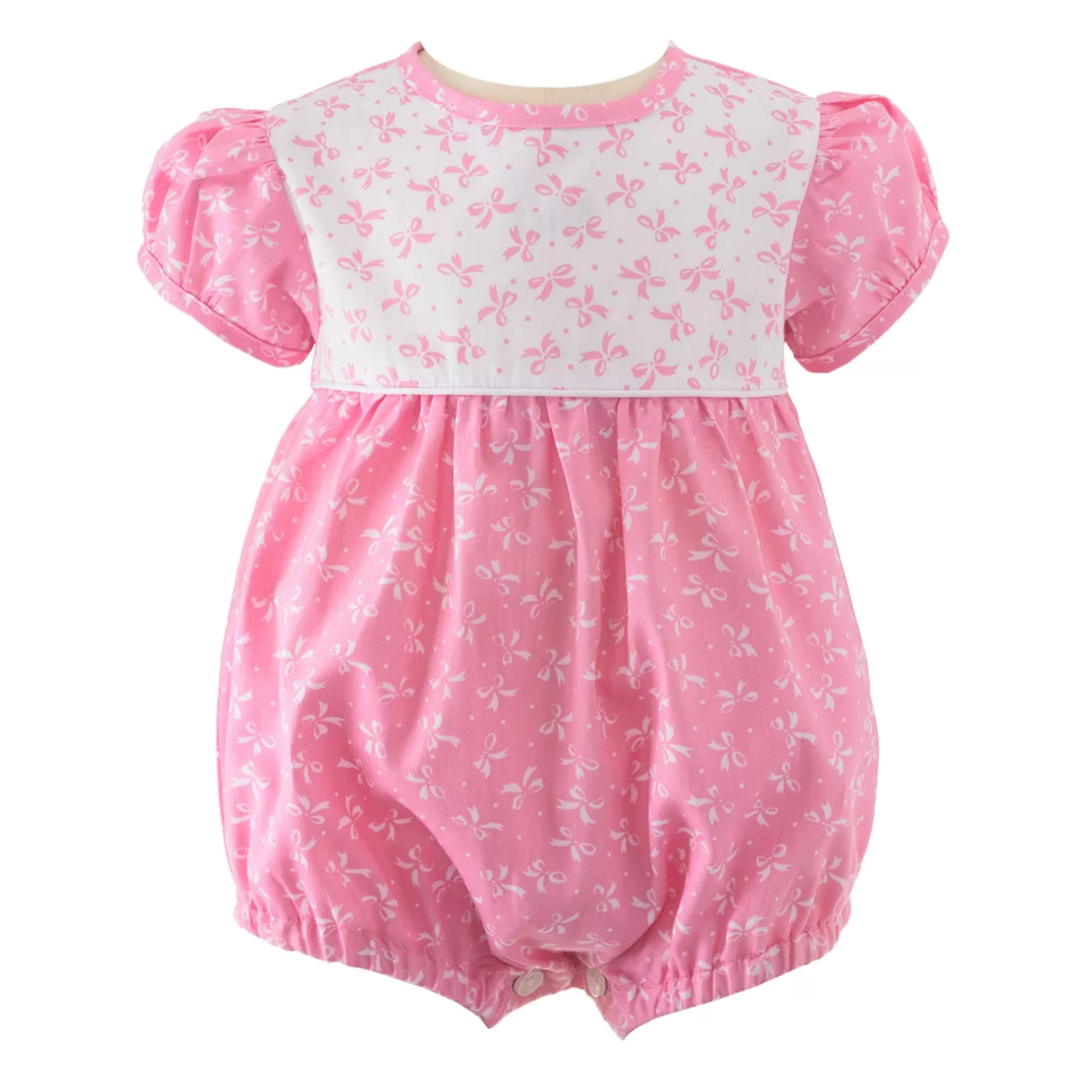 Rachel Riley Bow Bubble | Baby Girl Babygros & Babysuits