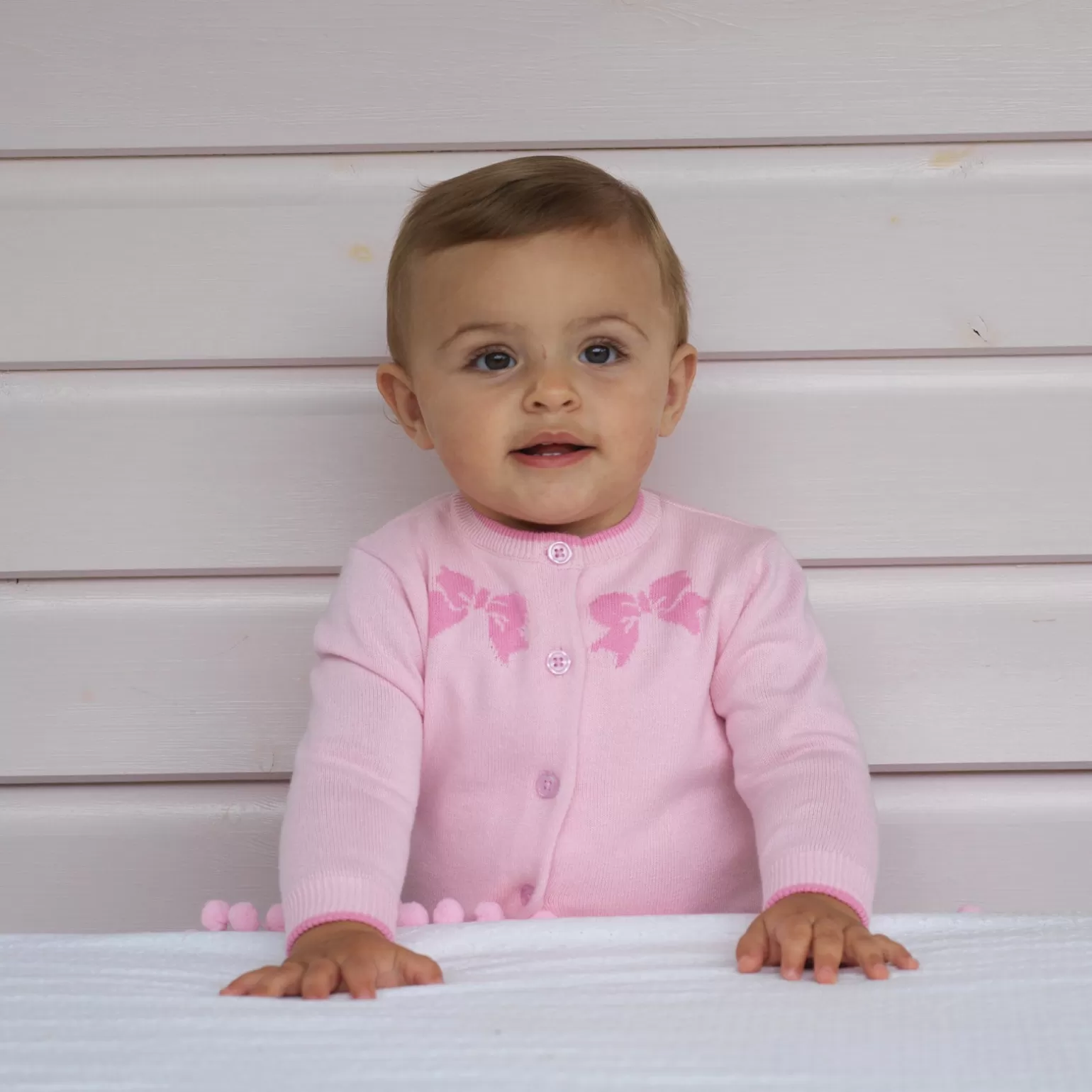 Rachel Riley Bow Knit Set | Baby Girl Sets & Outfits