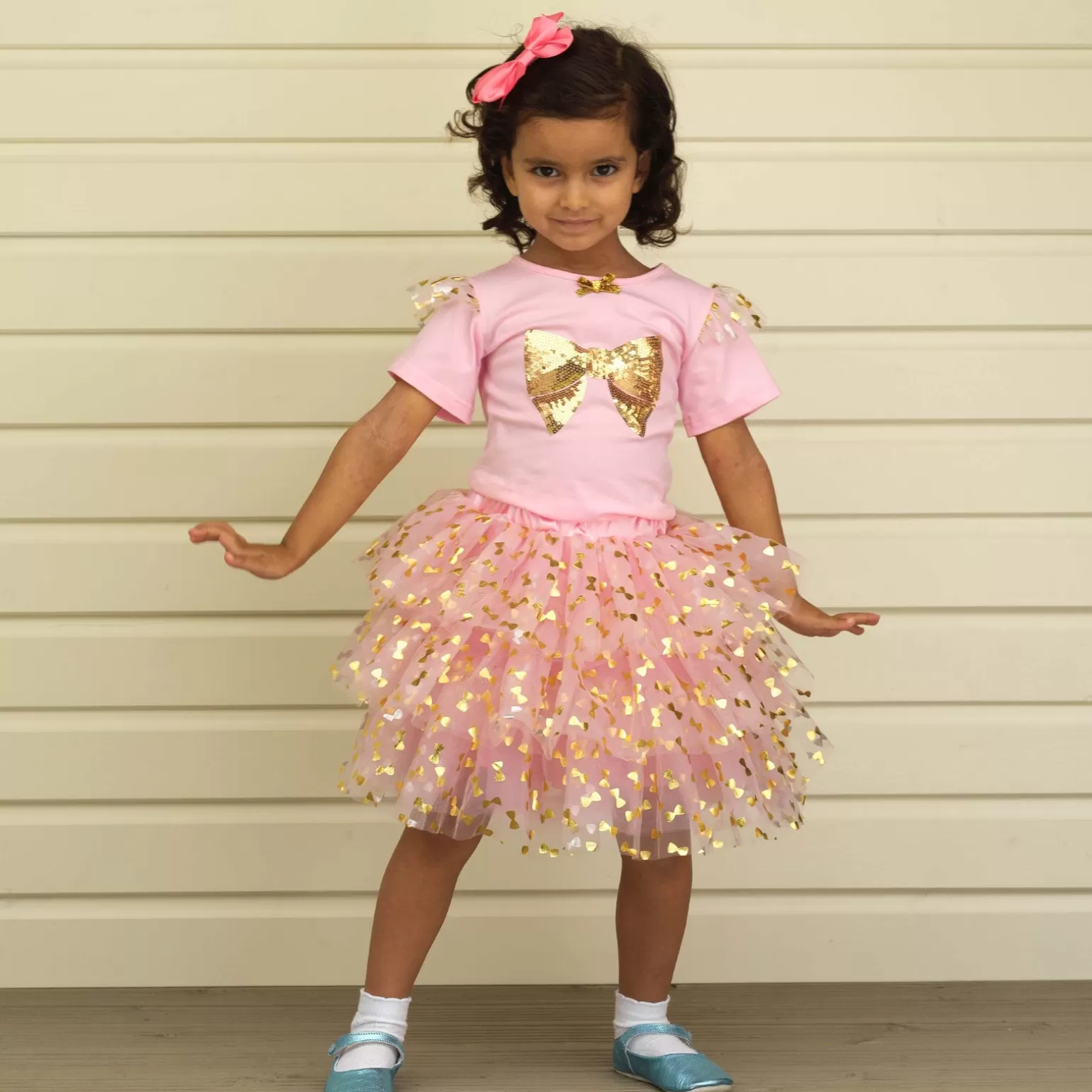 Rachel Riley Bow Tulle Tutu Set | Girl Sets