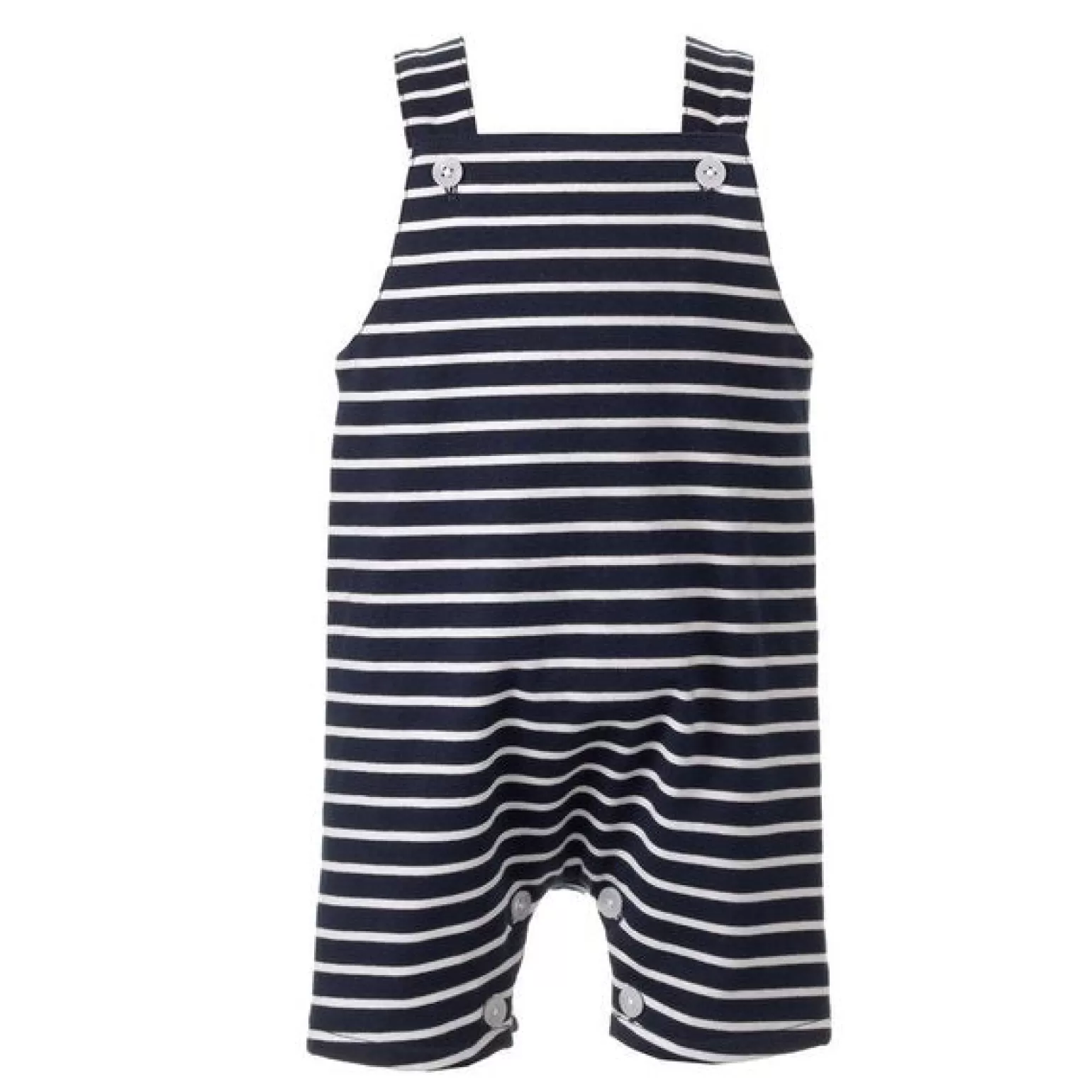 Rachel Riley Breton Striped Jersey Romper | Baby Boy Dungarees