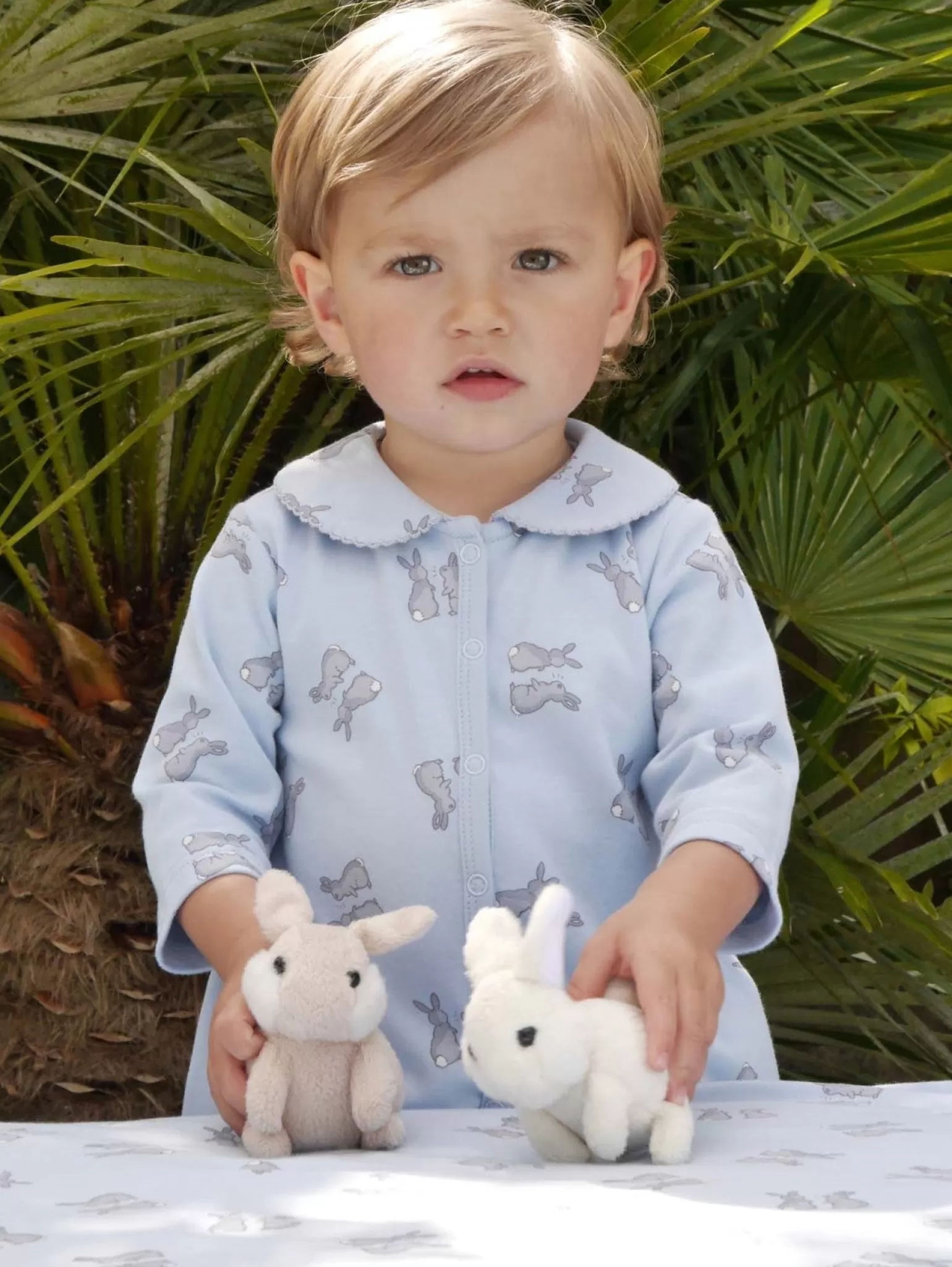 Rachel Riley Bunny Babygro | Baby Boy Babygros & Babysuits