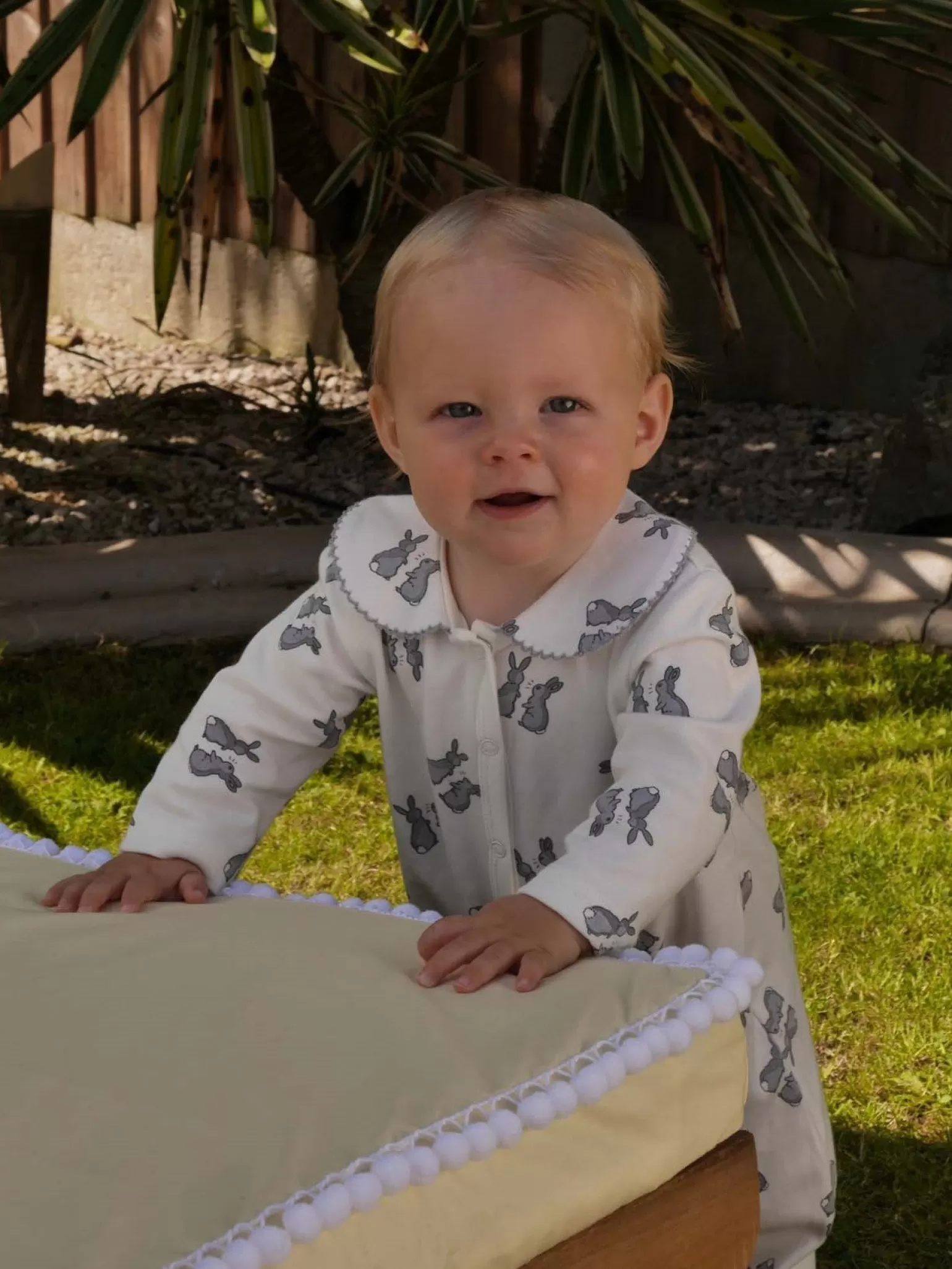 Rachel Riley Bunny Babygro | Baby Boy Babygros & Babysuits
