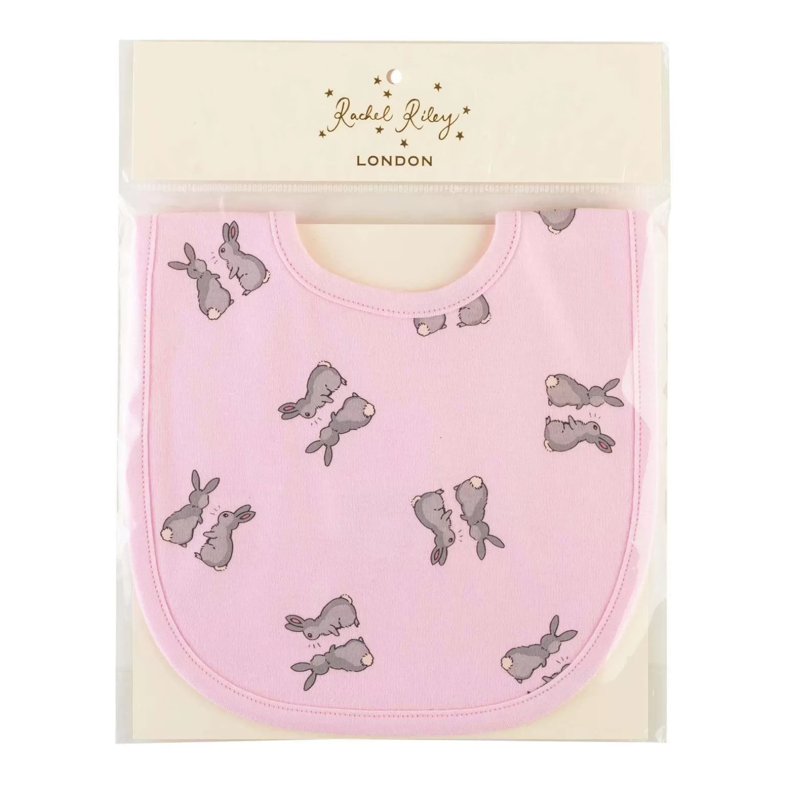 Rachel Riley Bunny Bib | Baby Girl Bibs & Muslins