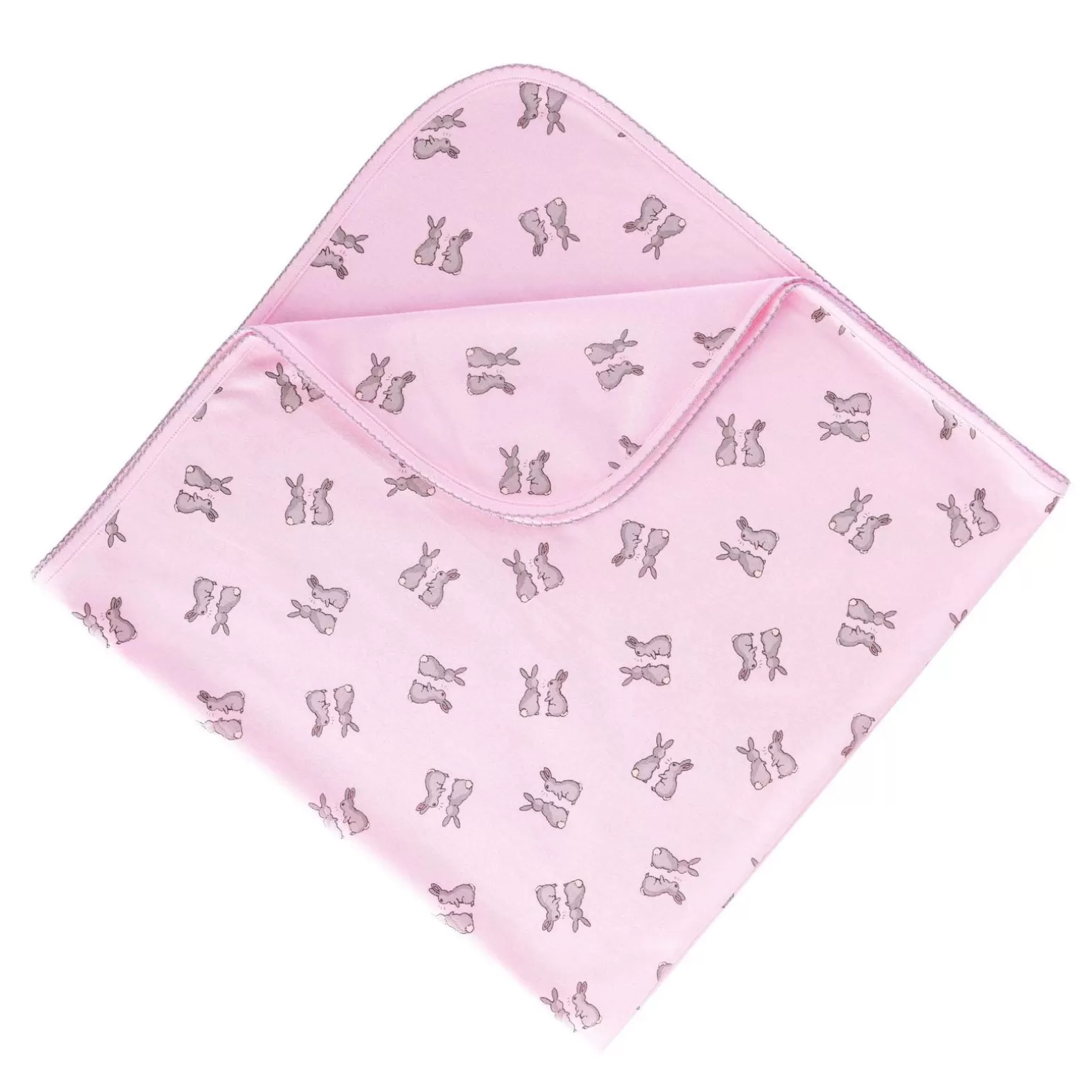 Rachel Riley Bunny Blanket | Baby Girl Bibs & Muslins