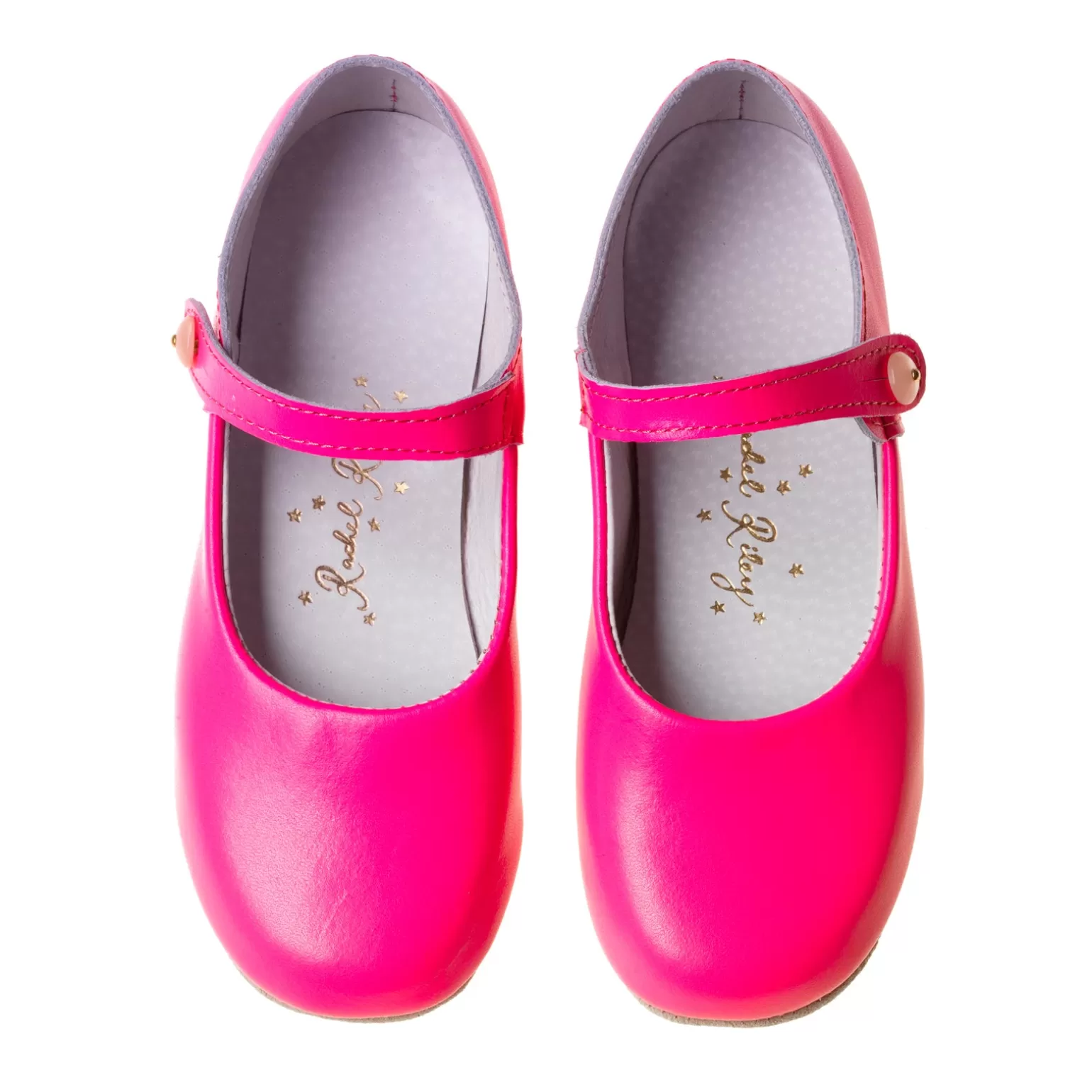 Rachel Riley Button Strap Slipper, | Baby Girl Shoe