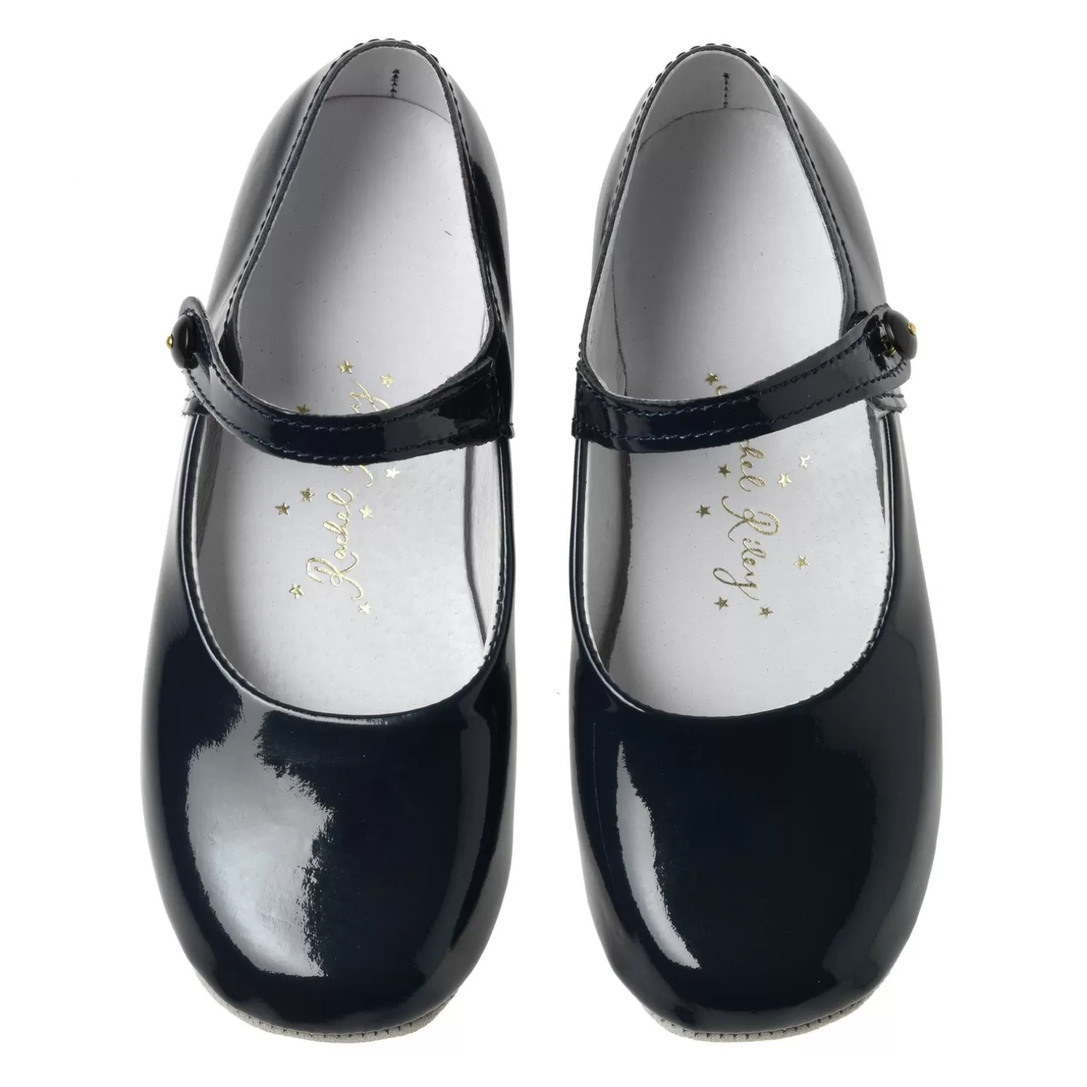 Rachel Riley Button Strap Slipper, | Girl Shoe