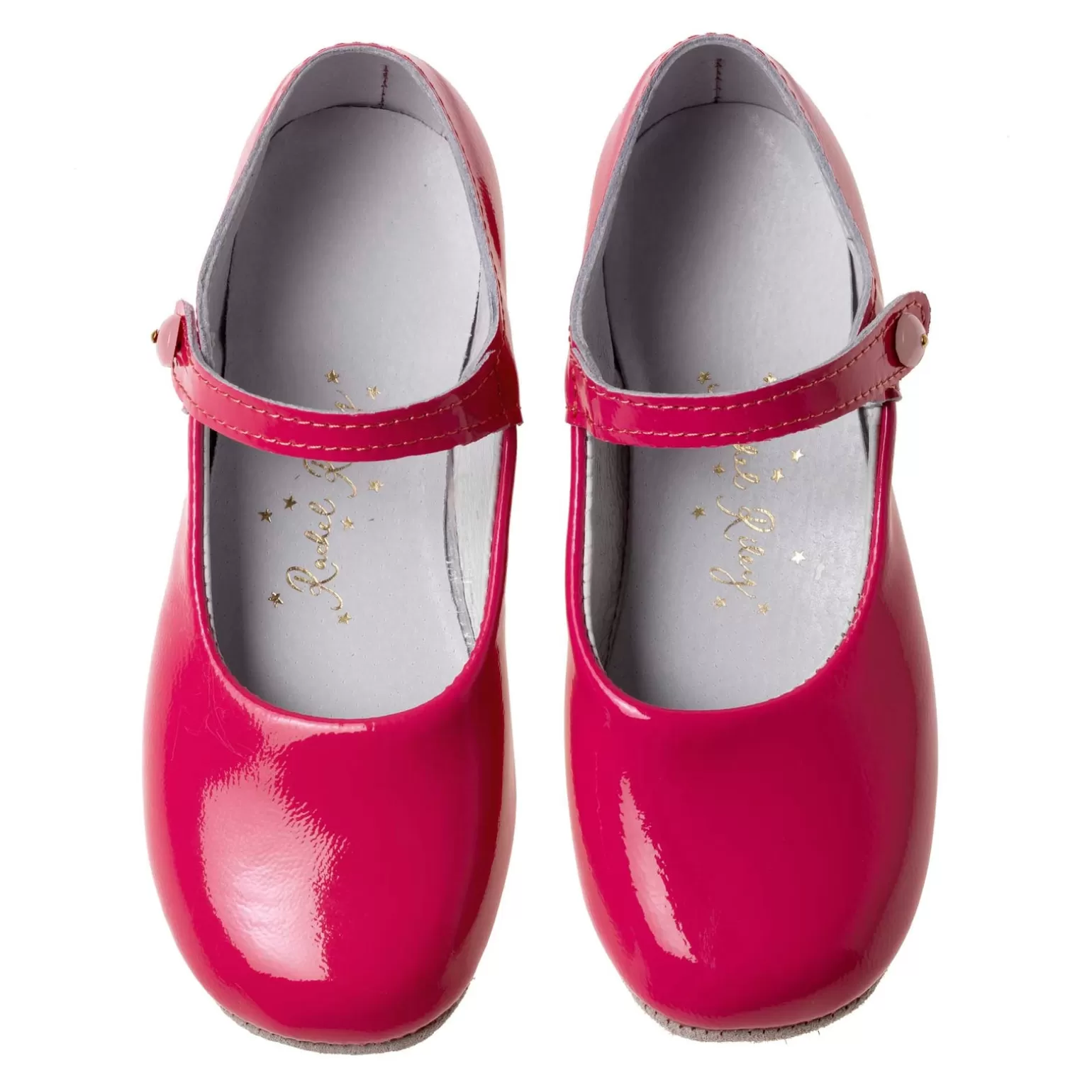 Rachel Riley Button Strap Slipper, | Girl Shoe