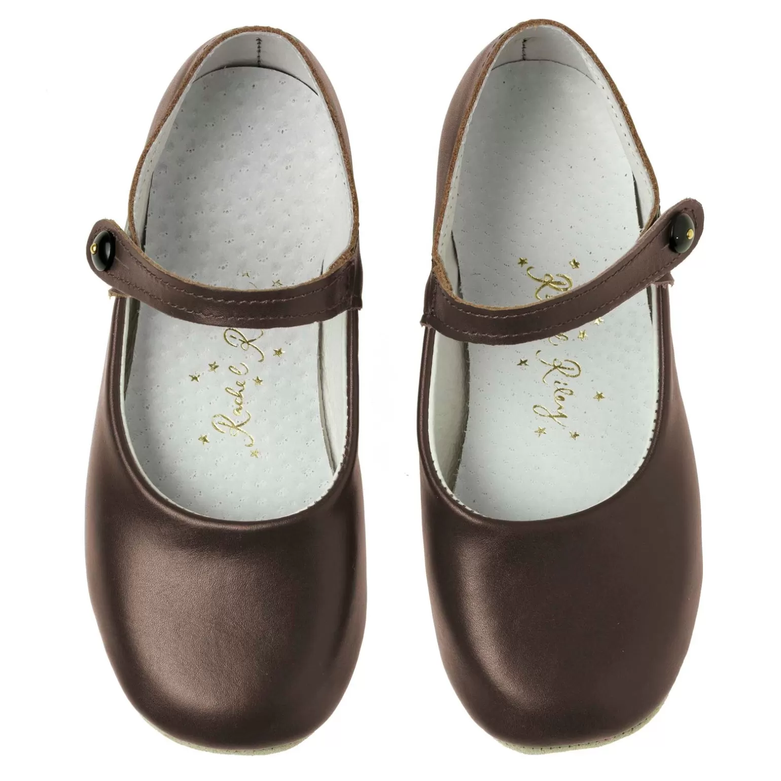 Rachel Riley Button Strap Slippers, | Girl Shoe