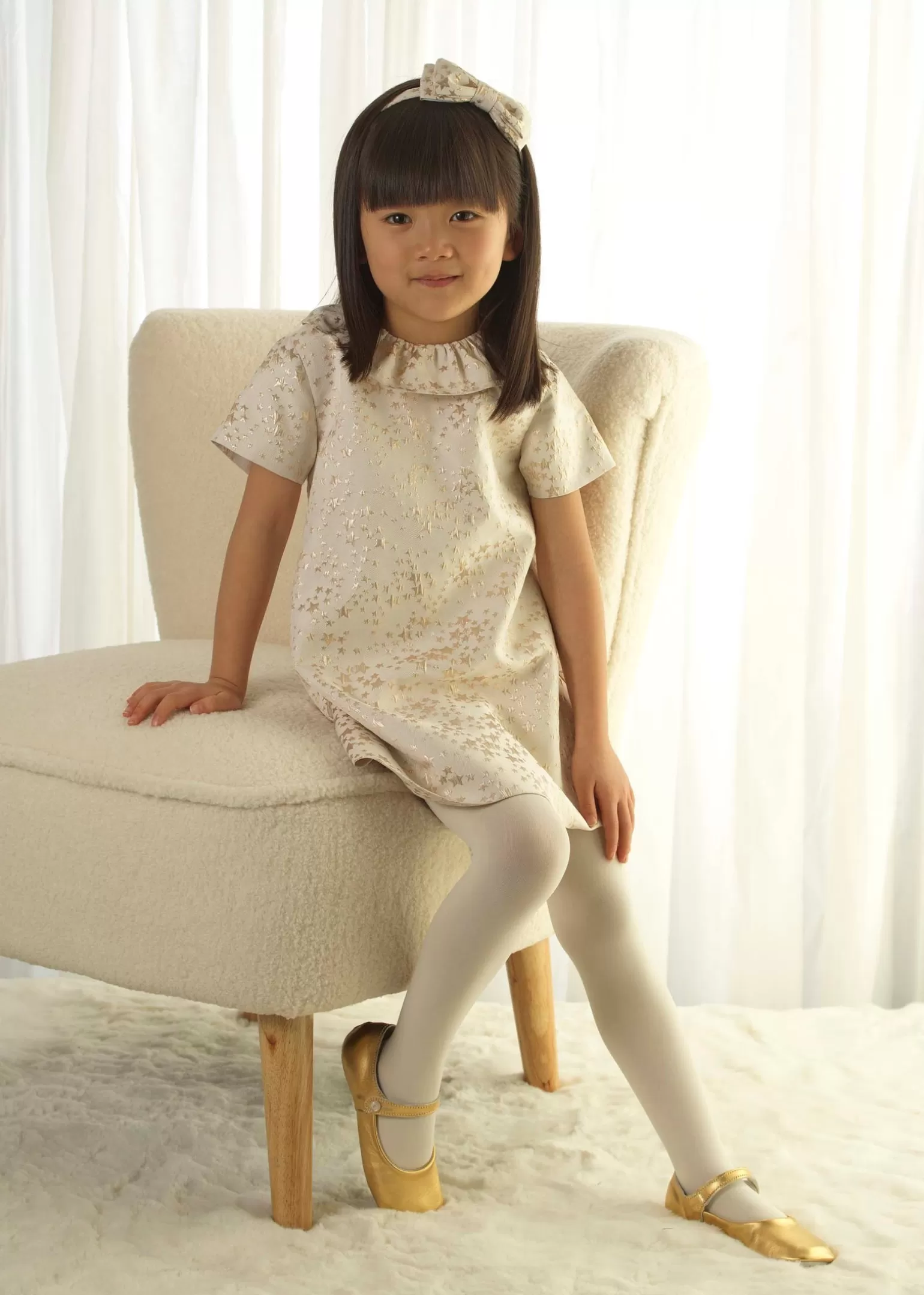 Rachel Riley Button Strap Slippers, | Girl Shoe