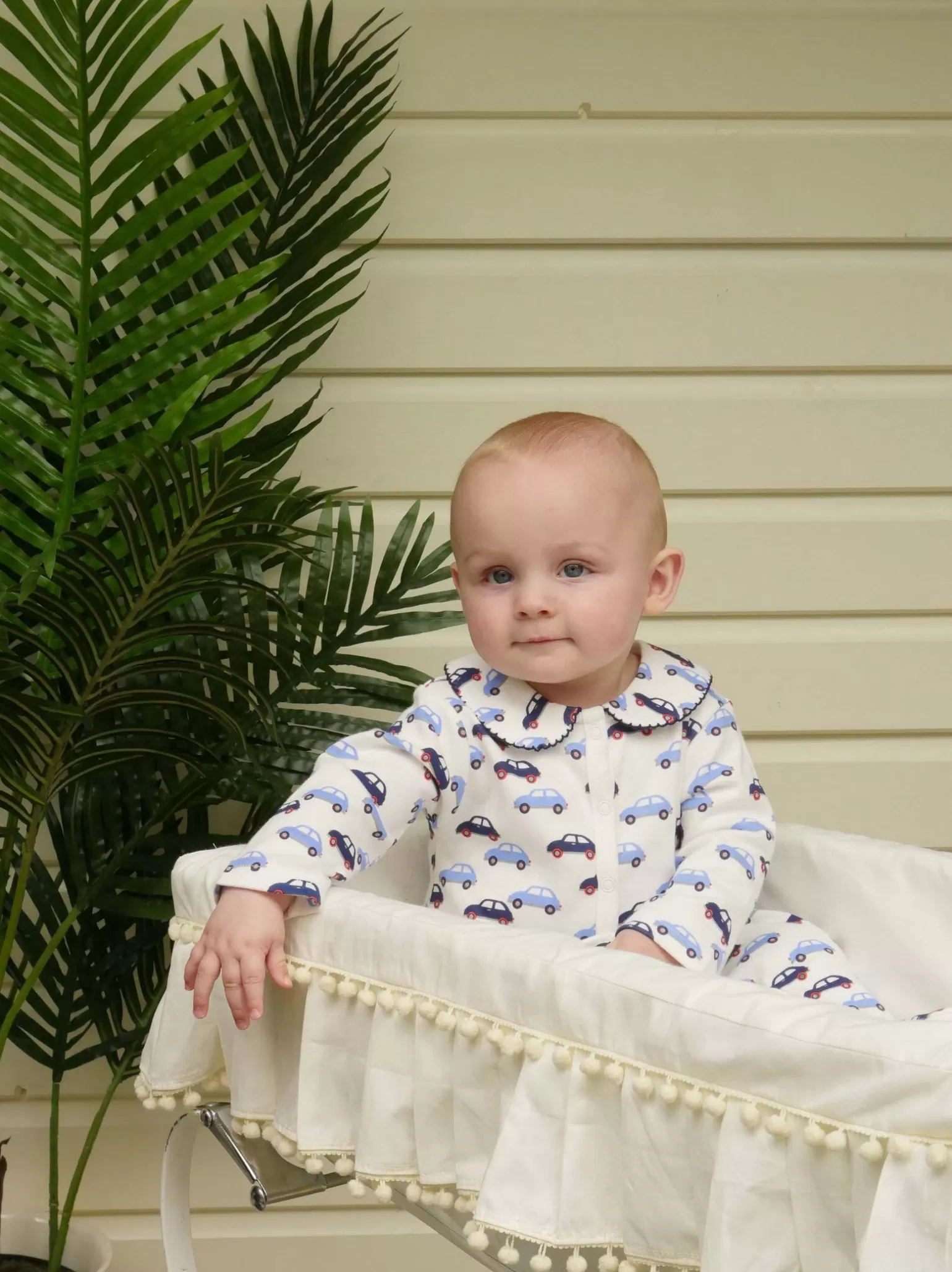 Rachel Riley Car Babygro | Baby Boy Babygros & Babysuits