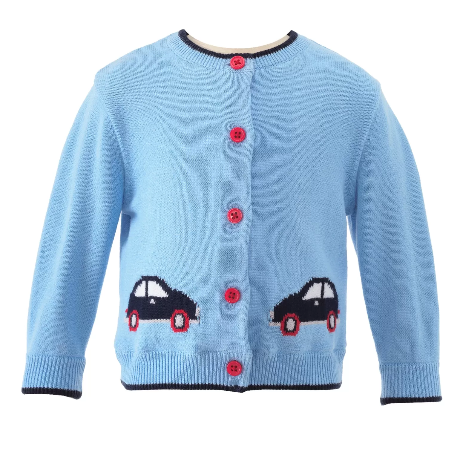 Rachel Riley Car Cardigan | Baby Boy Knitwear