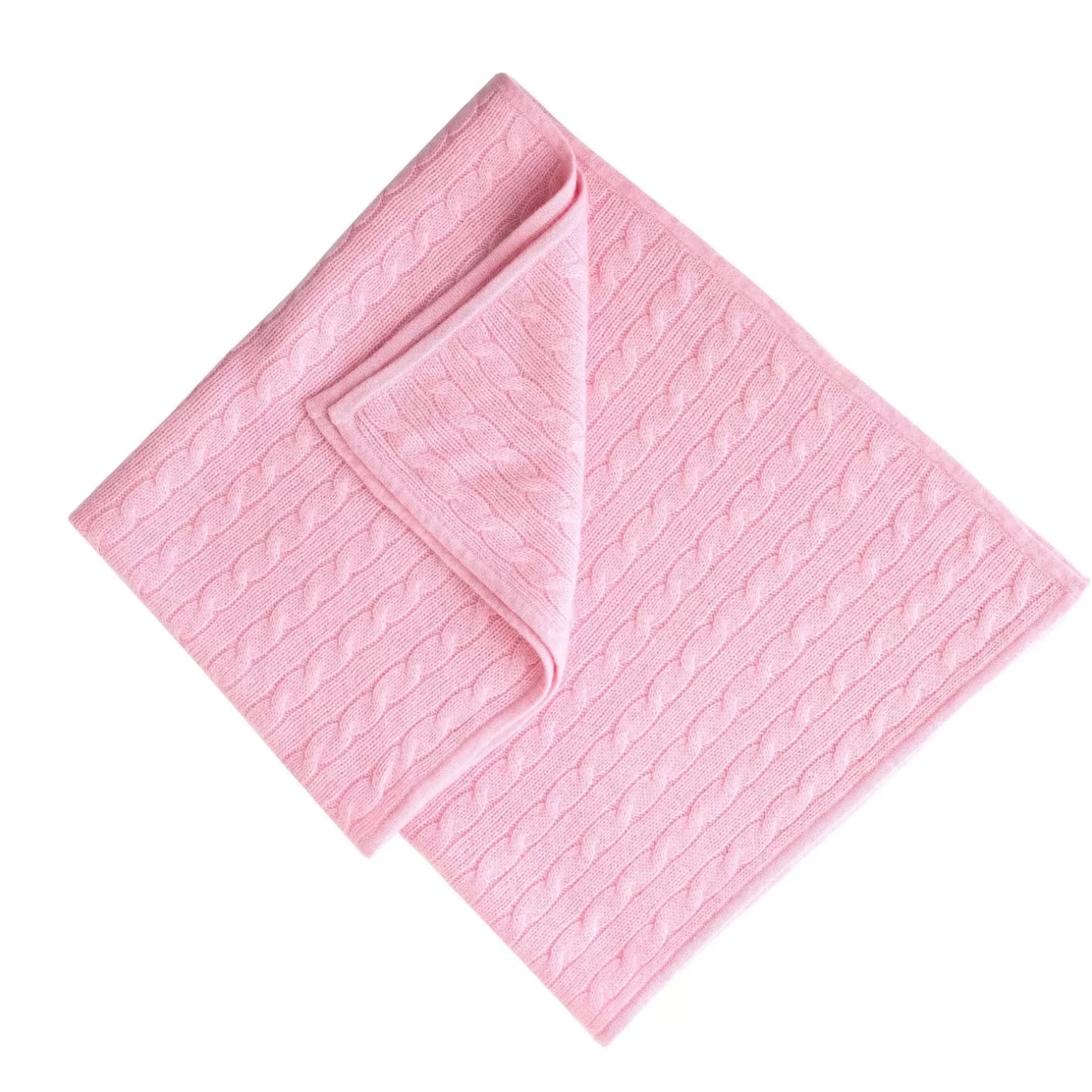 Rachel Riley Cashmere Cable Blanket | Baby Girl Cashmere