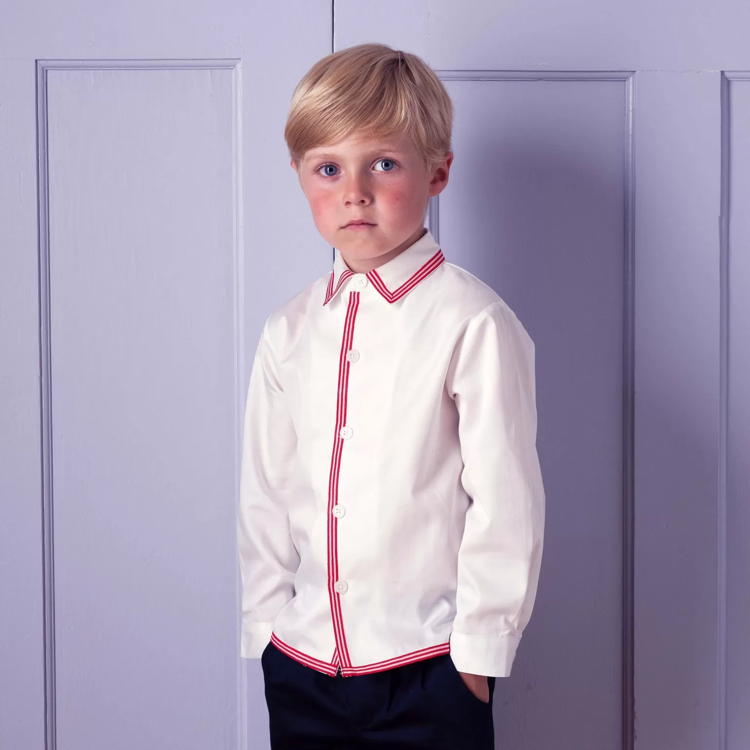 Rachel Riley Classic Long Sleeve Shirt | Boy Shirts & Tops