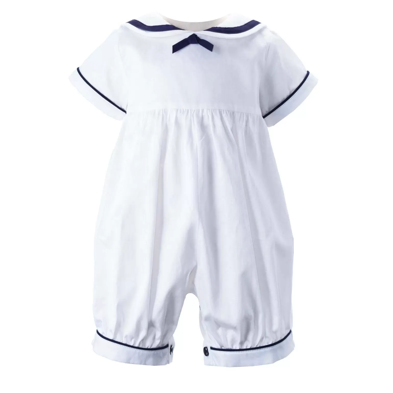 Rachel Riley Classic Sailor Babysuit | Baby Boy Babygros & Babysuits