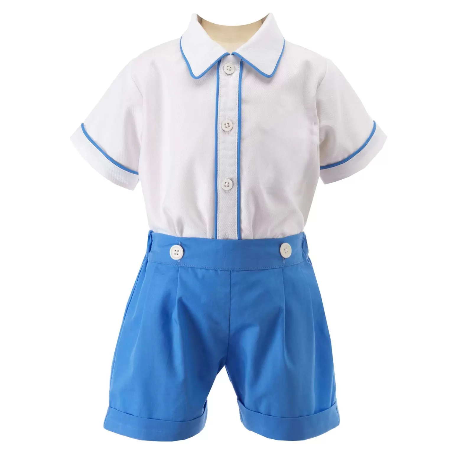 Rachel Riley Classic Shirt & Shorts Set | Baby Boy Sets & Outfits