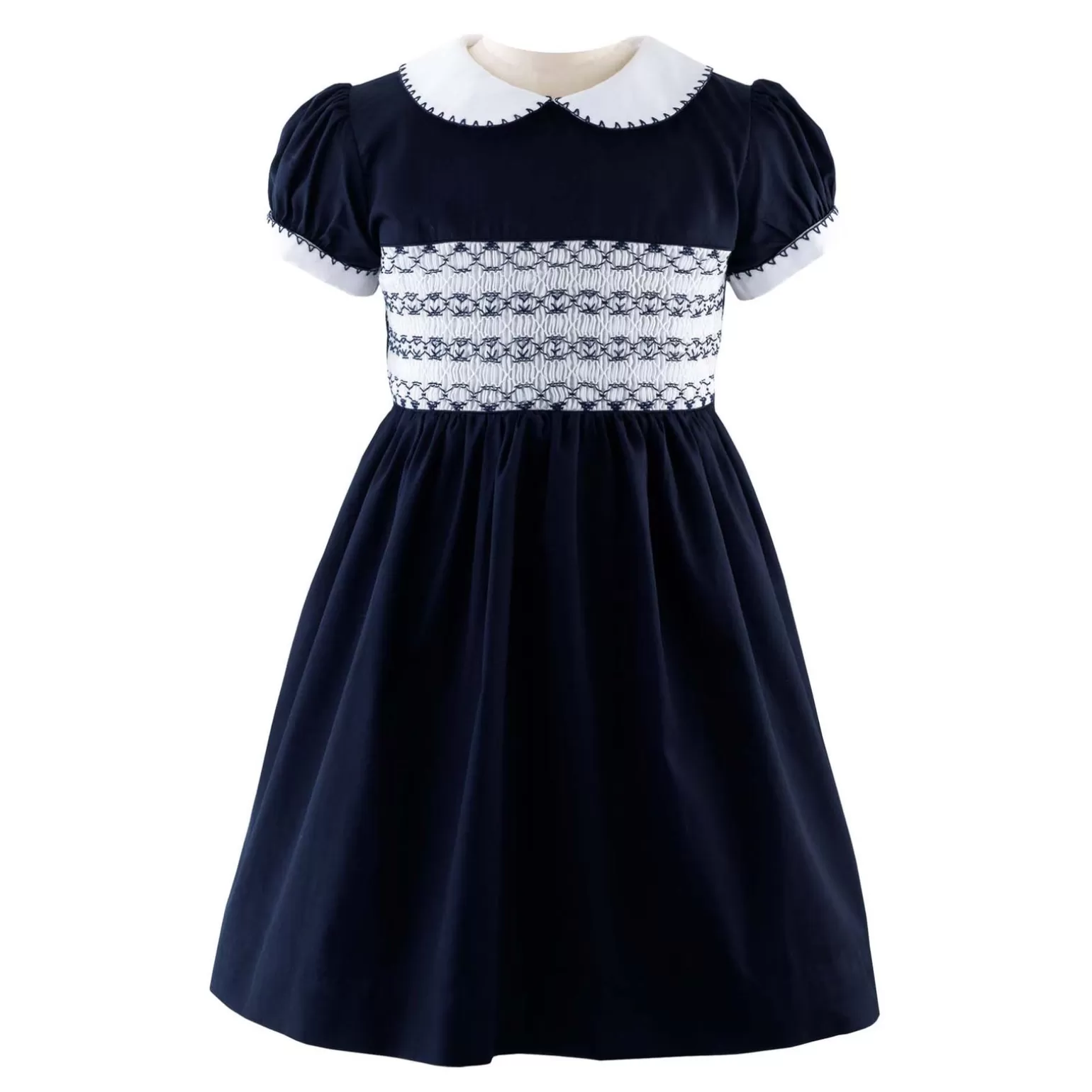 Rachel Riley Classic Smocked Dress | Girl Dresses