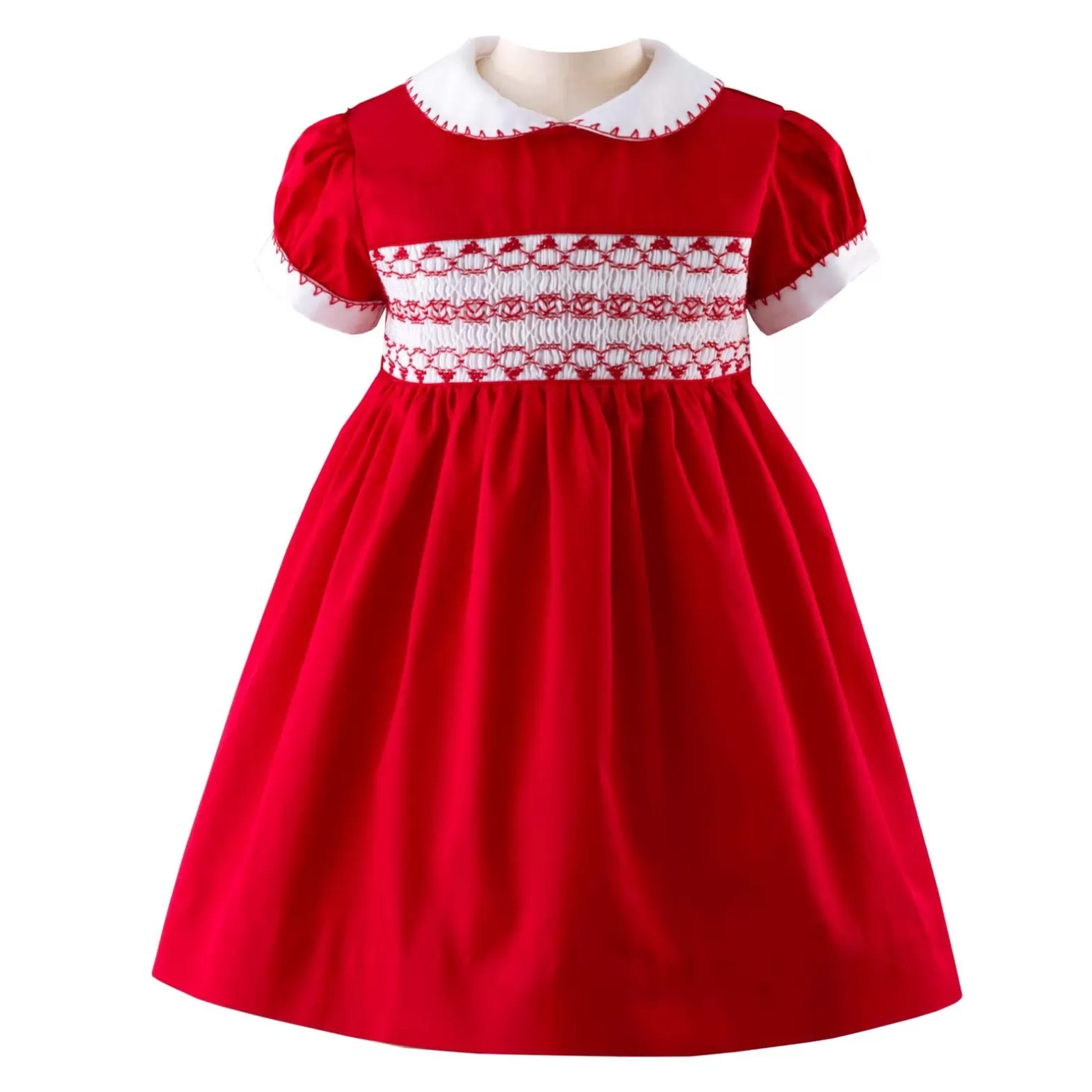 Rachel Riley Classic Smocked Dress & Bloomer | Baby Girl Dresses