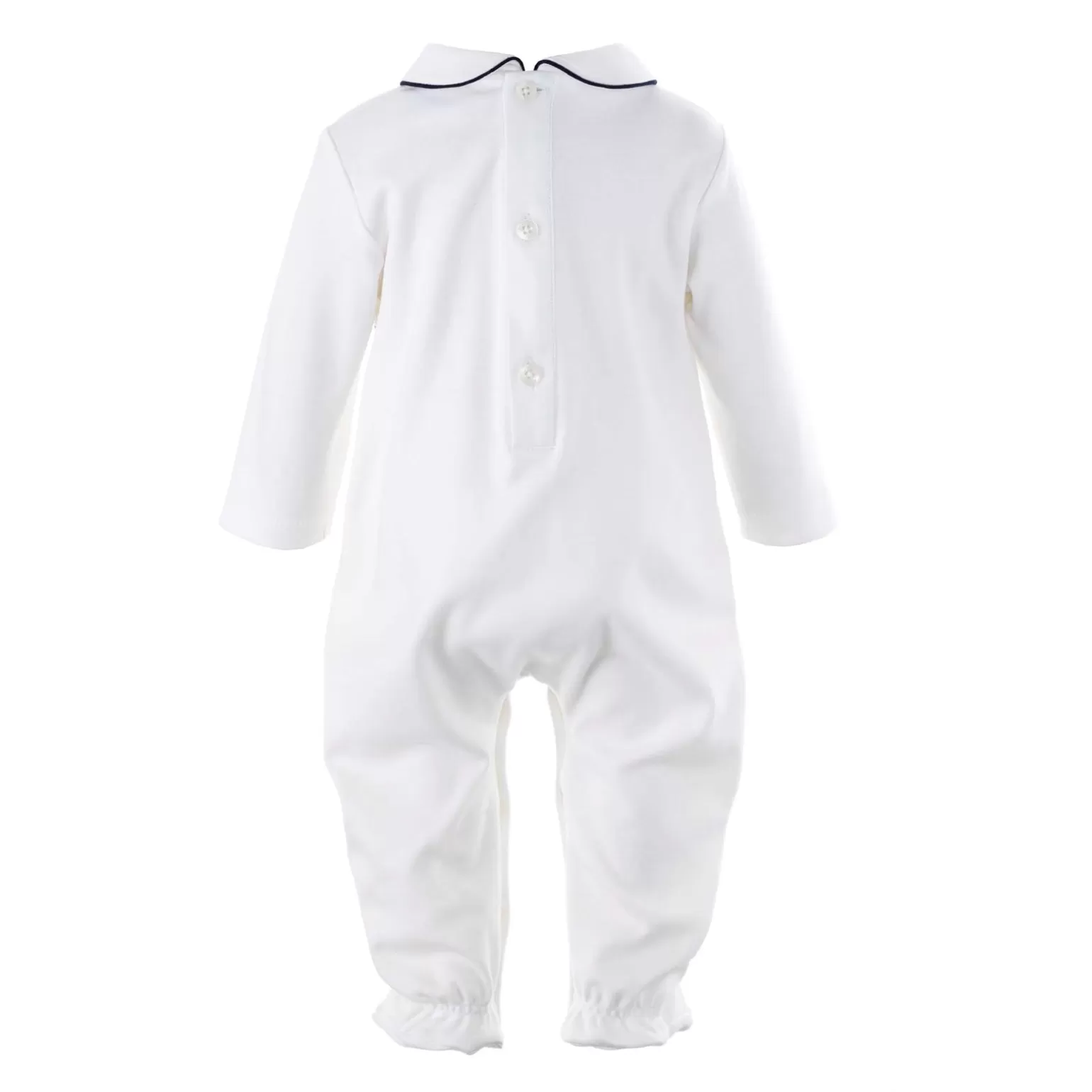 Rachel Riley Classic Trim Babygro | Baby Boy Babygros & Babysuits
