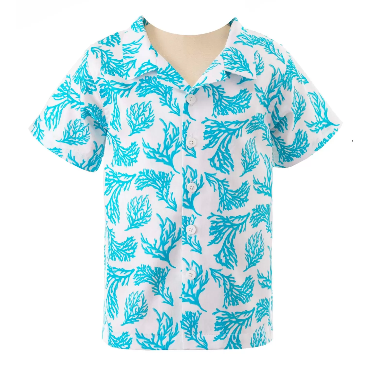 Rachel Riley Coral Shirt | Boy Shirts & Tops