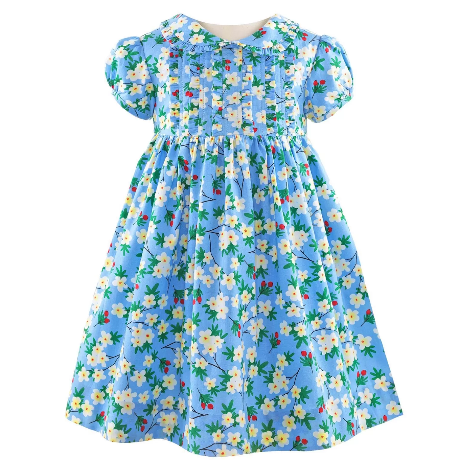 Rachel Riley Daisy Bloom Frill Dress & Bloomers | Baby Girl Dresses