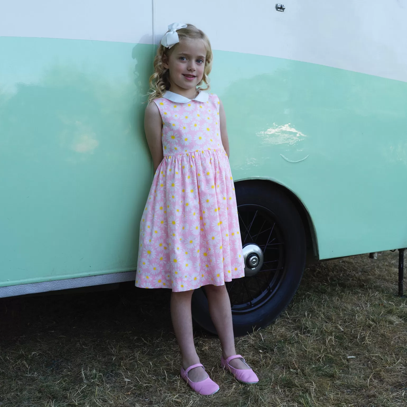 Rachel Riley Daisy Dress | Girl Dresses