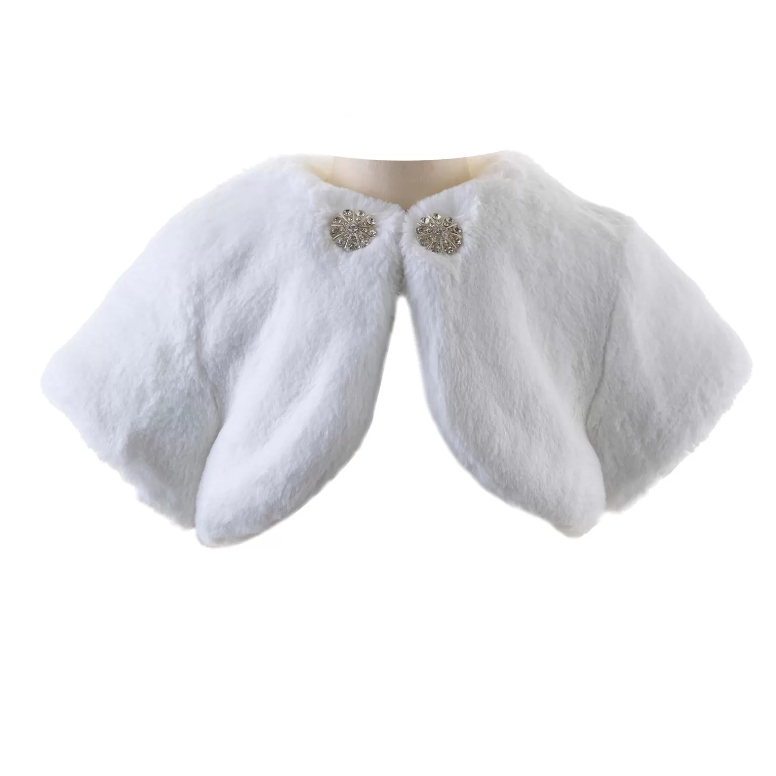 Rachel Riley Diamante Faux Fur Bolero | Girl Knitwear, Jackets & Coats