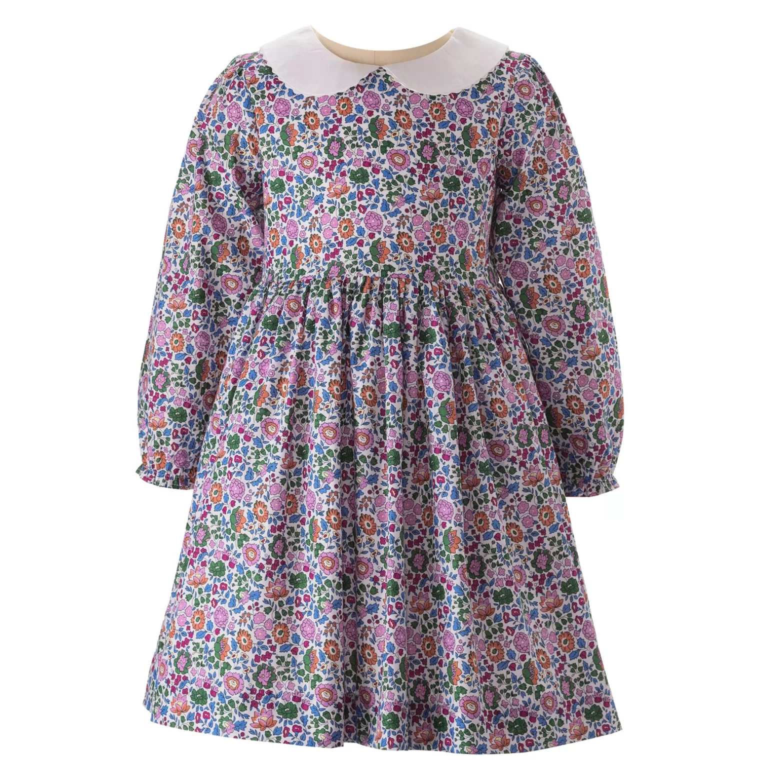 Rachel Riley Ditsy Floral Collared Dress | Girl Dresses