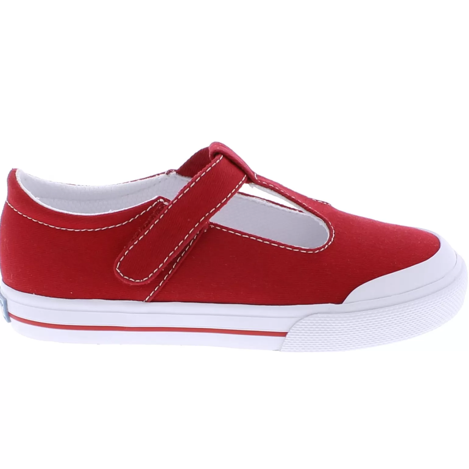 Rachel Riley Drew Plimsolls - Red | Boy Shoe