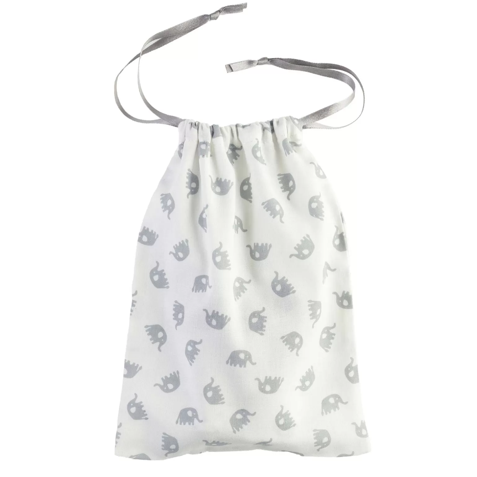 Rachel Riley Elephant 2-Pack Muslin Set | Baby Girl Bibs & Muslins