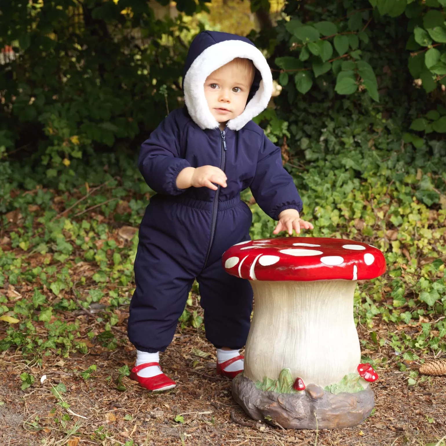 Rachel Riley Faux Fur Snowsuit | Baby Boy Coats & Jackets