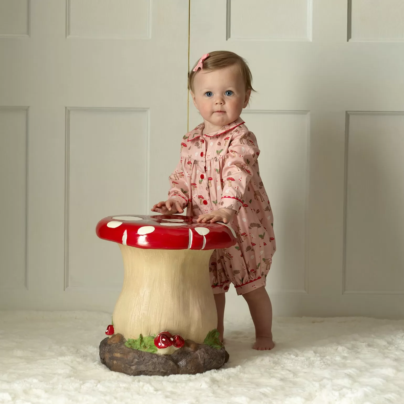 Rachel Riley Fawn Babysuit | Baby Girl Babygros & Babysuits