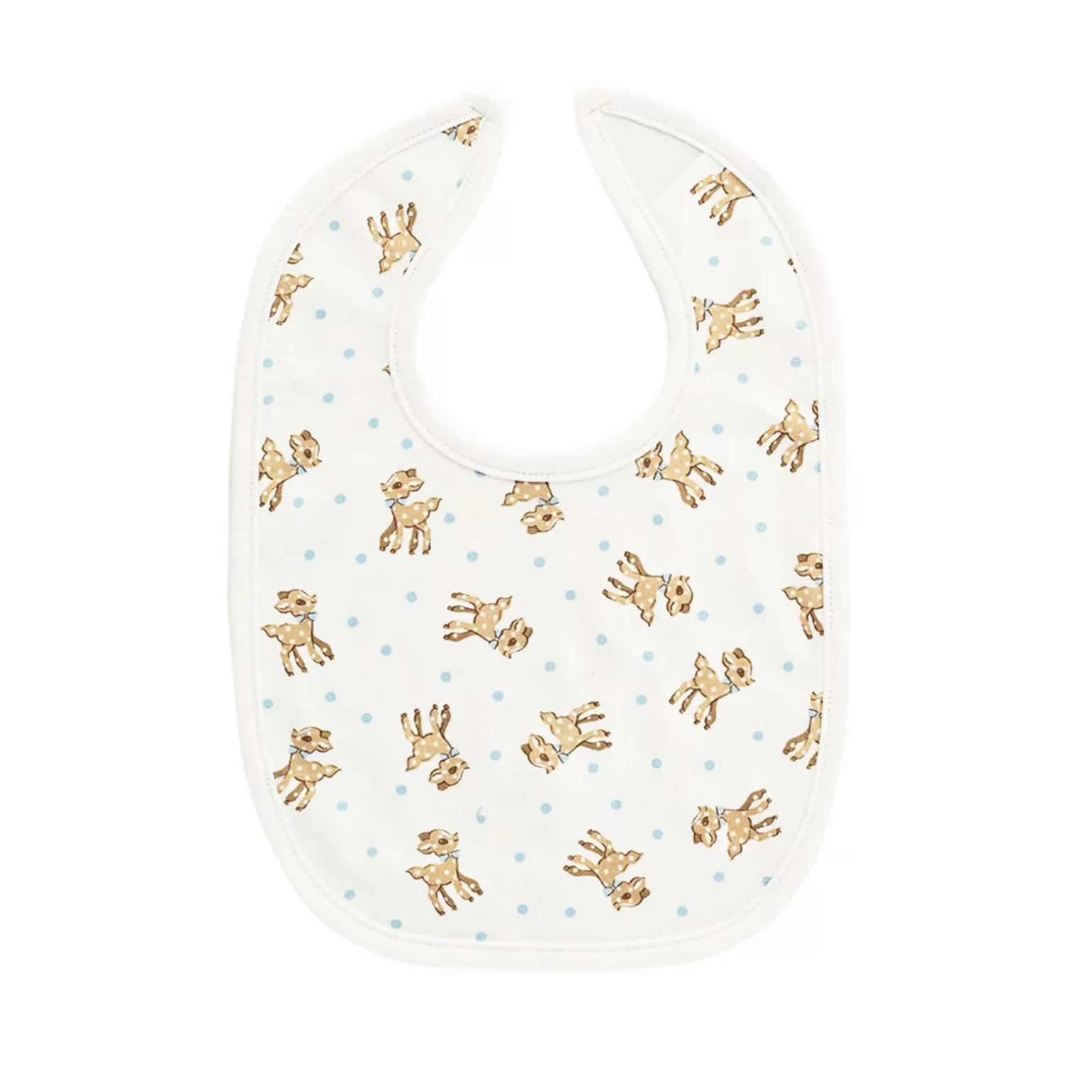 Rachel Riley Fawn Bib | Baby Boy Bibs & Muslins