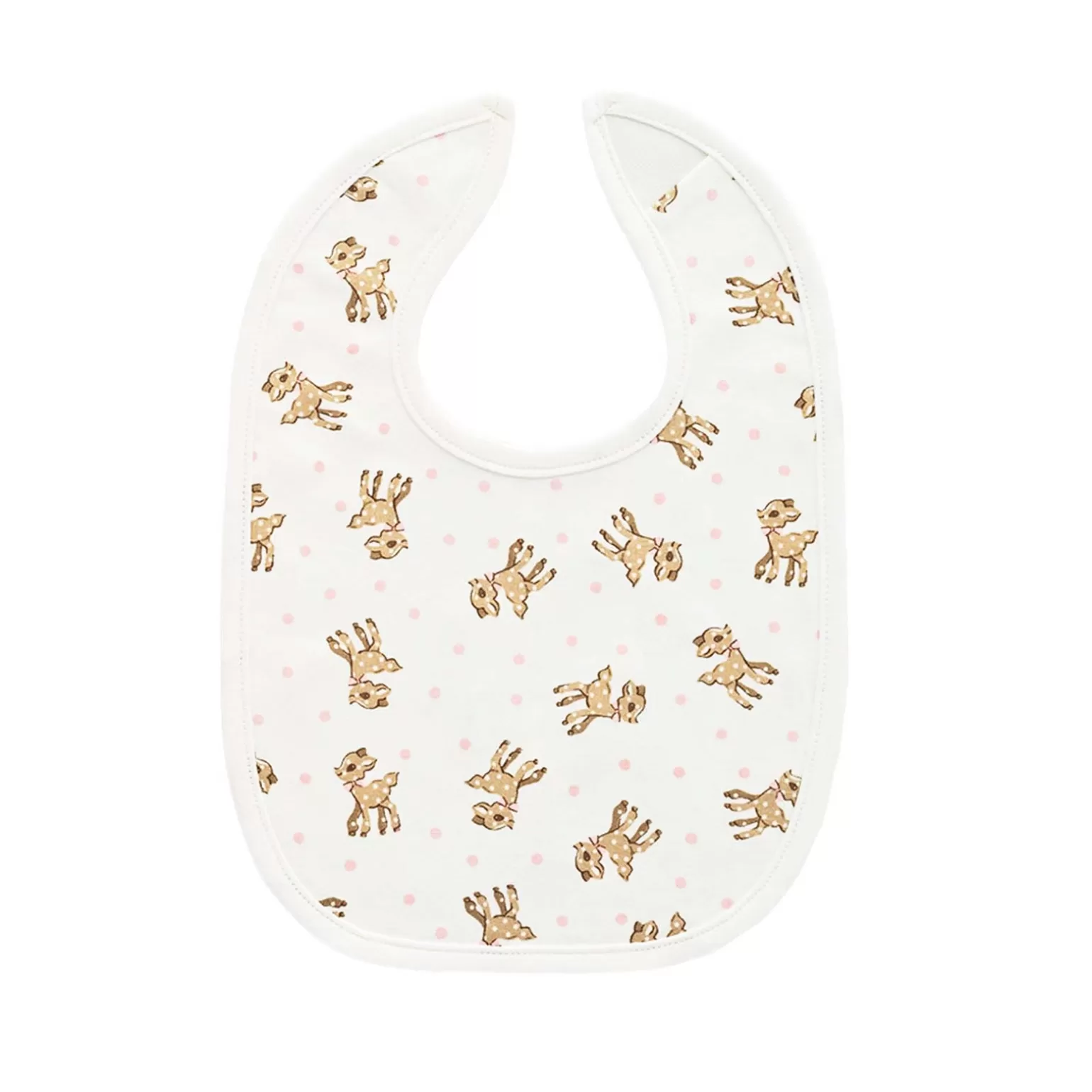 Rachel Riley Fawn Bib | Baby Girl Bibs & Muslins