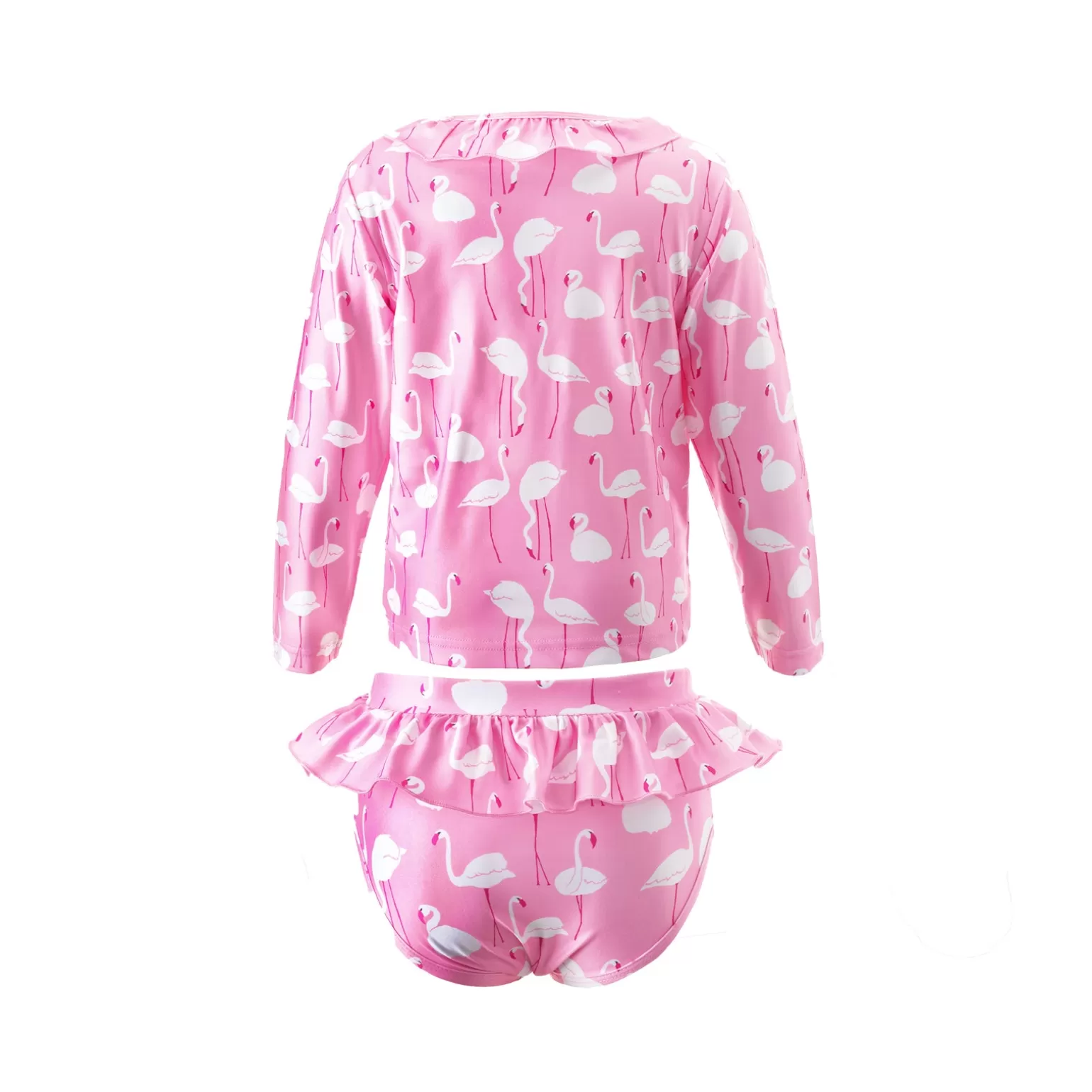 Rachel Riley Flamingo Rash Guard Set | Girl Swim