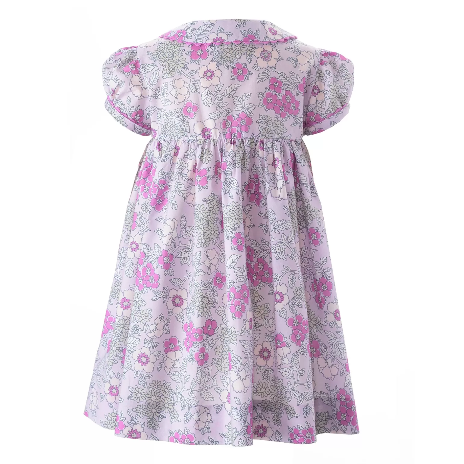 Rachel Riley Floral Button-Front Dress & Bloomers | Baby Girl Dresses