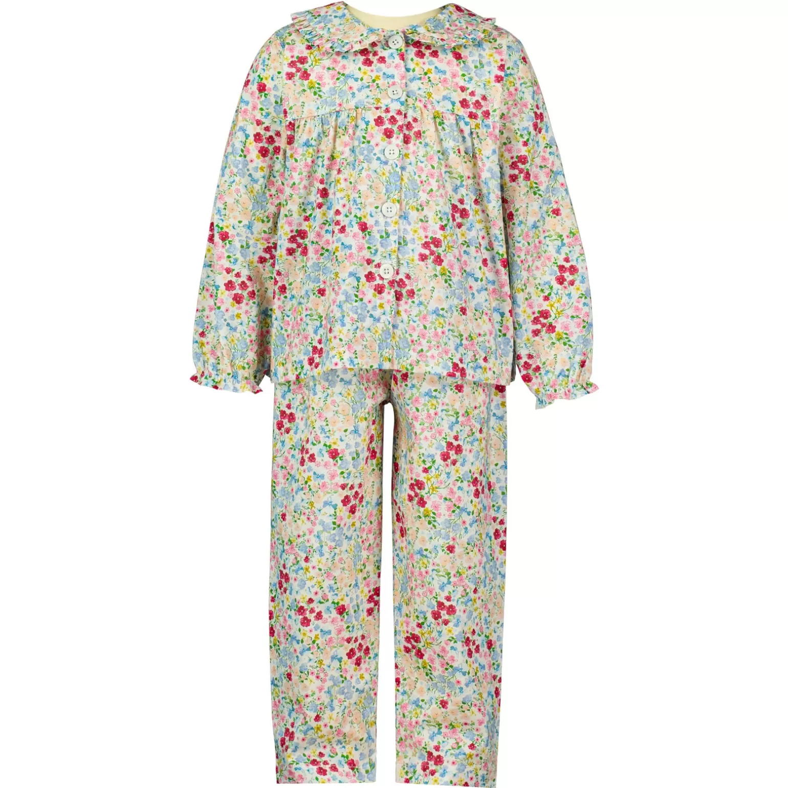 Rachel Riley Floral Long Babydoll Pyjamas | Girl Pyjamas & Nightdresses