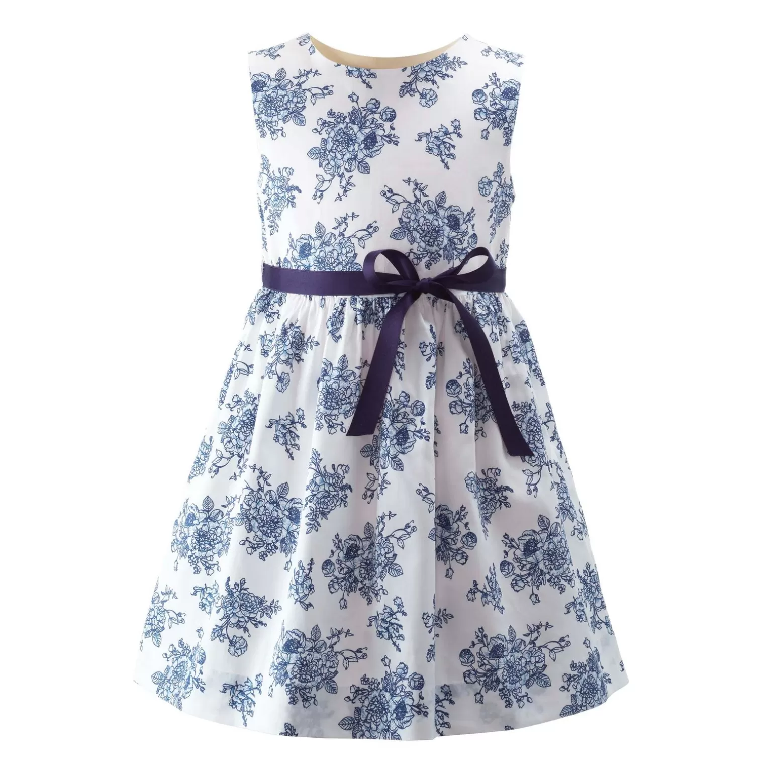 Rachel Riley Floral Toile Dress | Girl Dresses