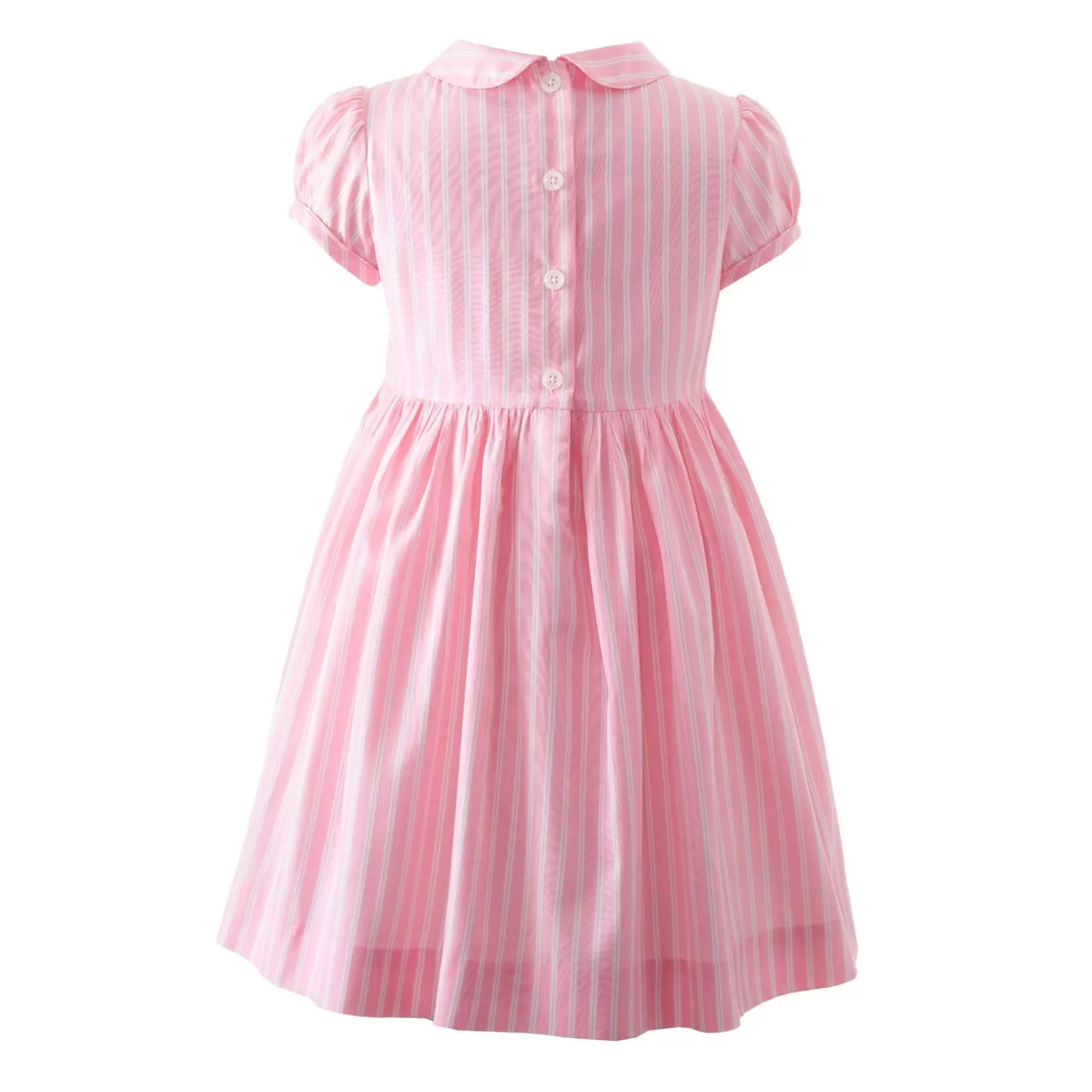Rachel Riley Flower Pot Smocked Dress | Girl Dresses
