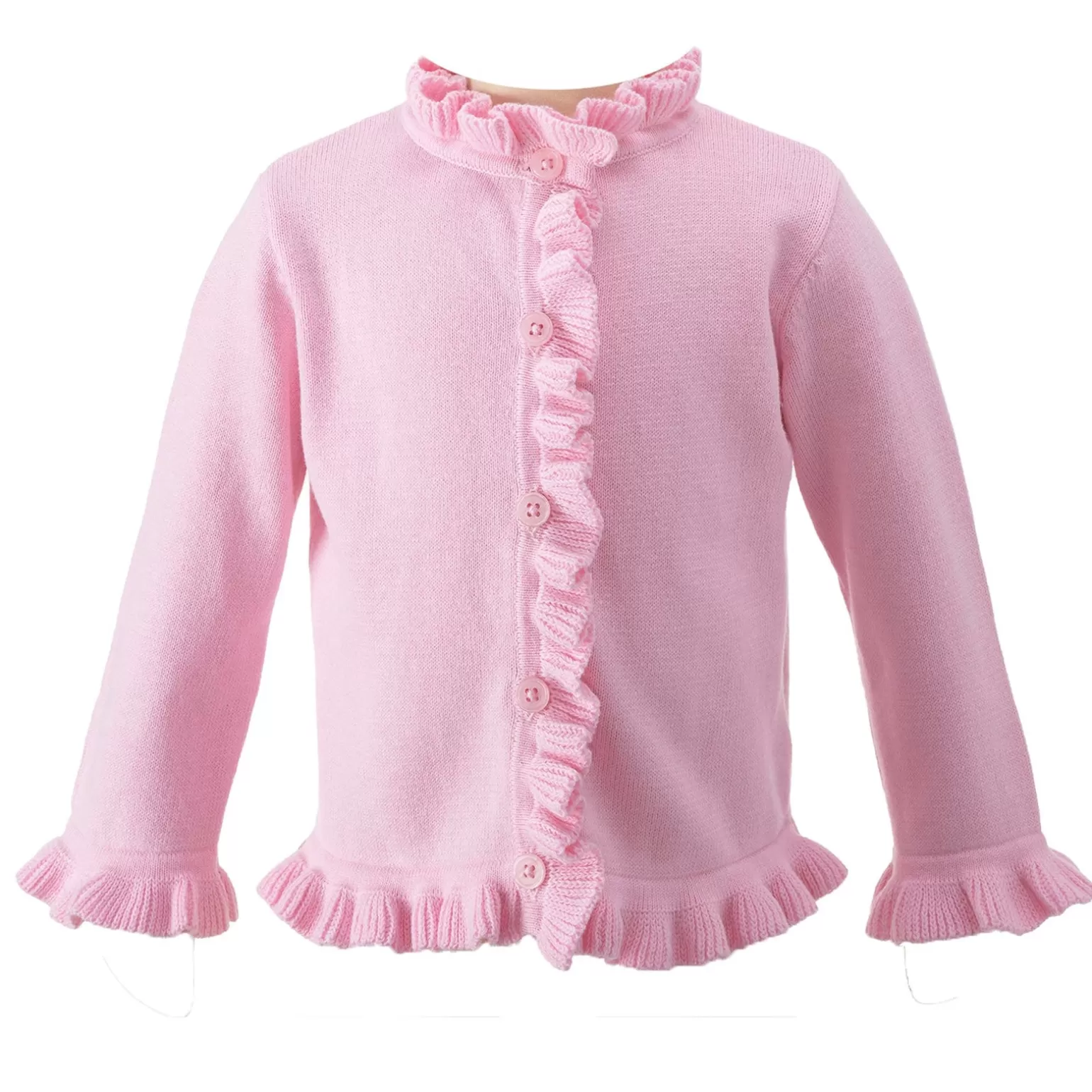 Rachel Riley Frill Cardigan | Baby Girl Knitwear