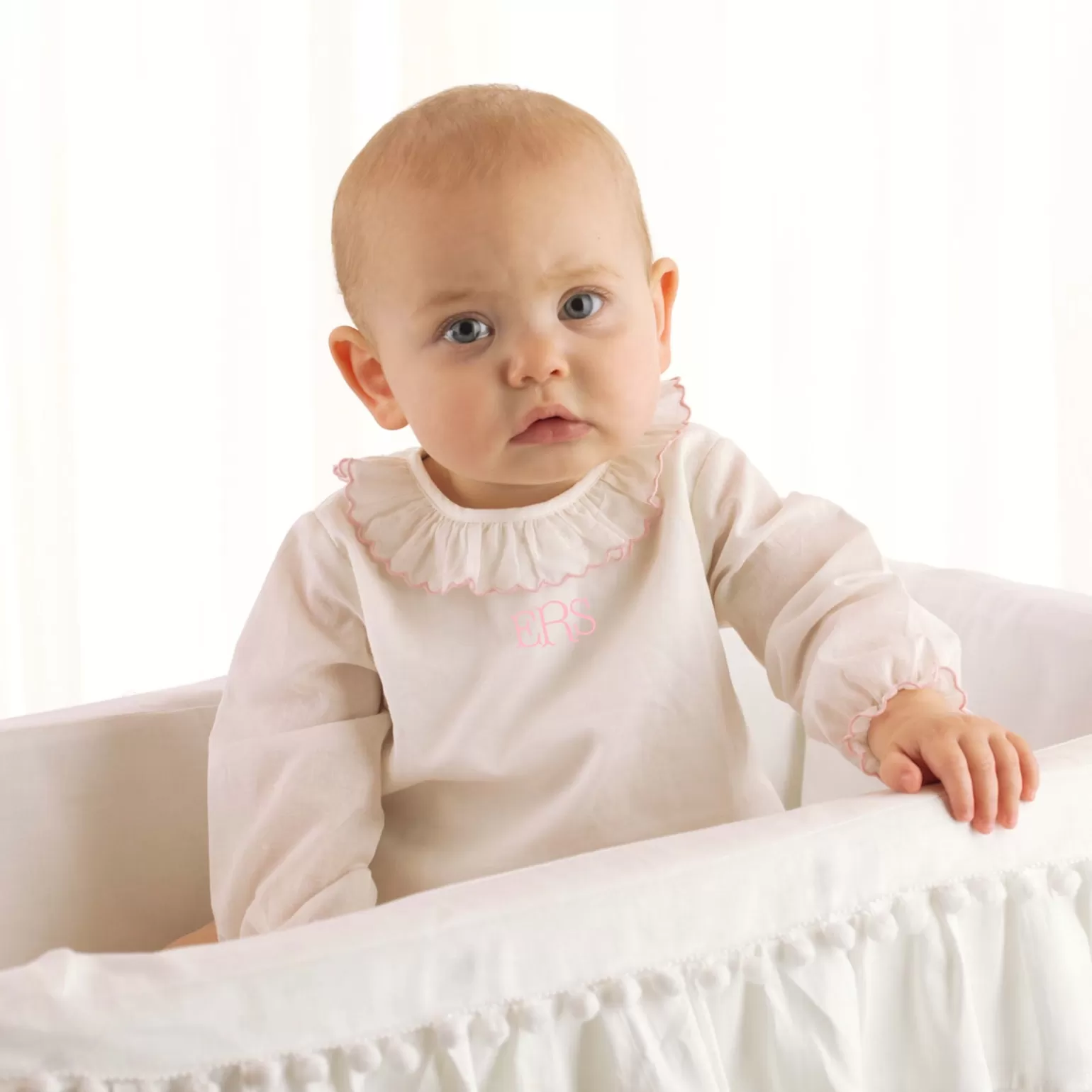 Rachel Riley Frill Collar Body | Baby Girl Sets & Outfits