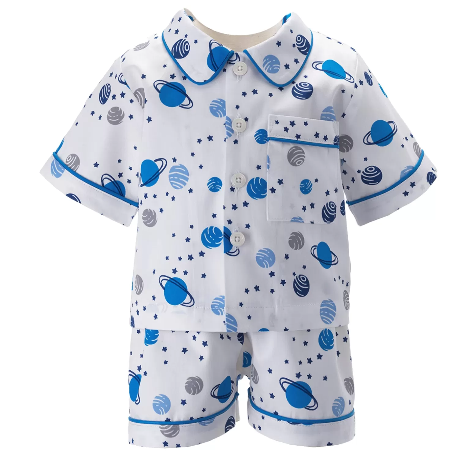 Rachel Riley Galaxy Short Pyjamas | Baby Boy Pyjamas