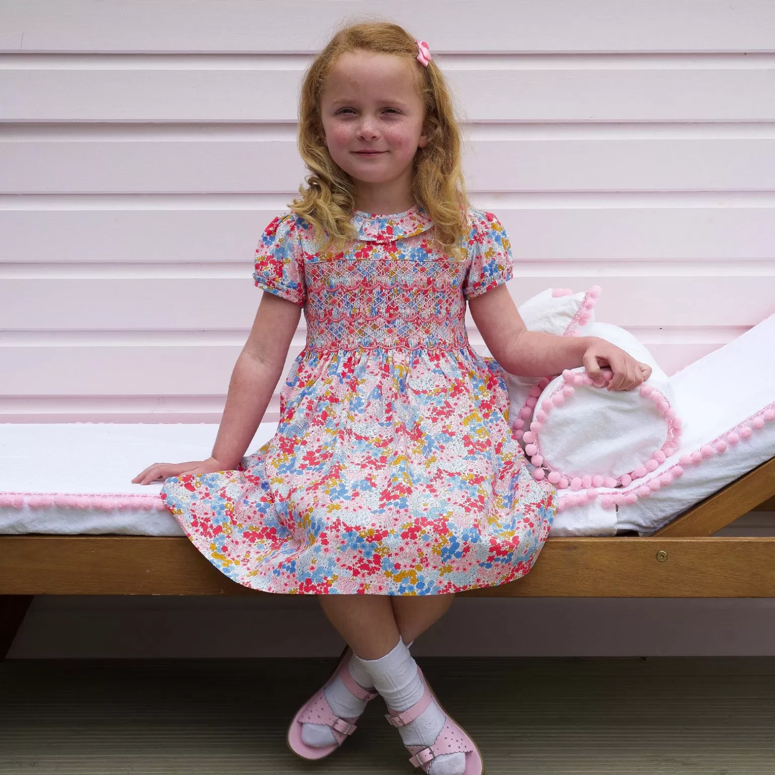 Rachel Riley Girls Double Strap Sandals | Girl Shoe